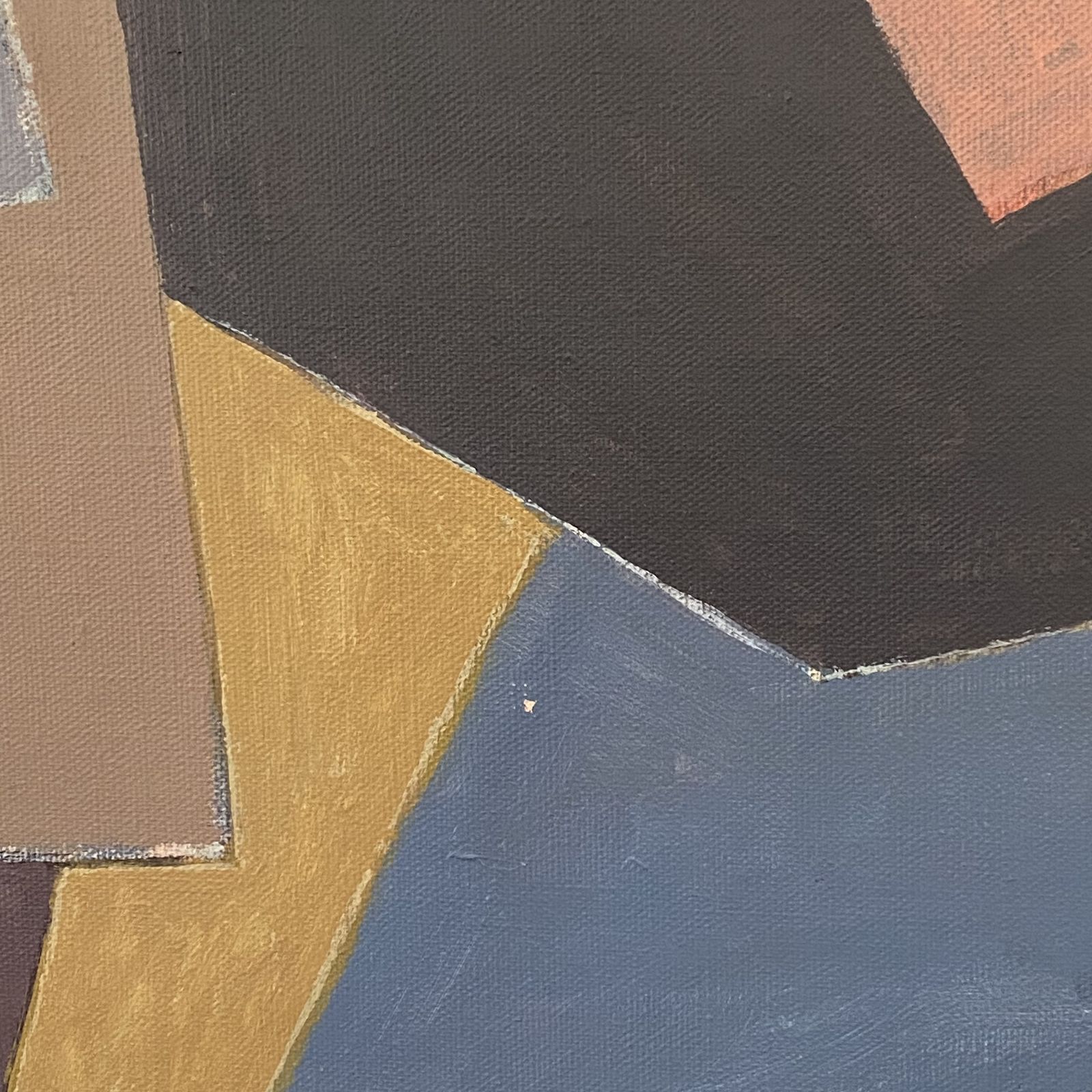 Swedish Abstract Painting By Bengt Nordquist photo for sale