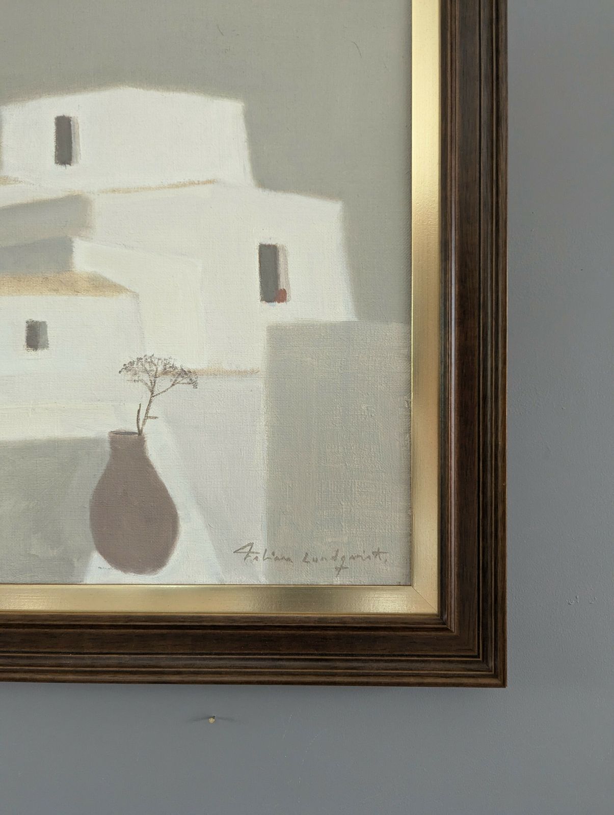 By The Balcony Ledge, Oil Painting photo 858.0