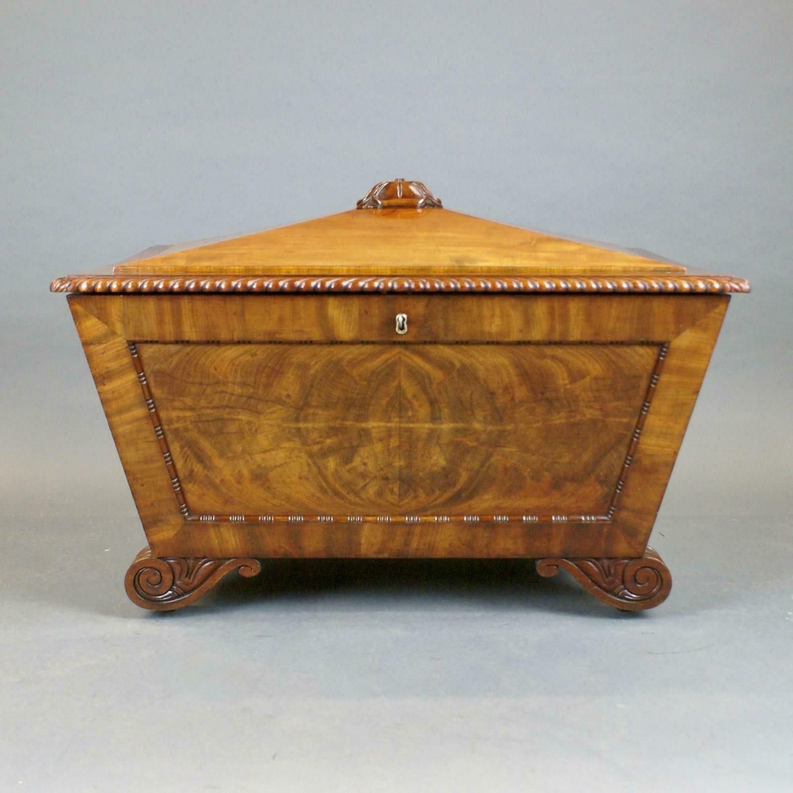 A Very Large Regency Sarcophagus Wine Cooler photo buy