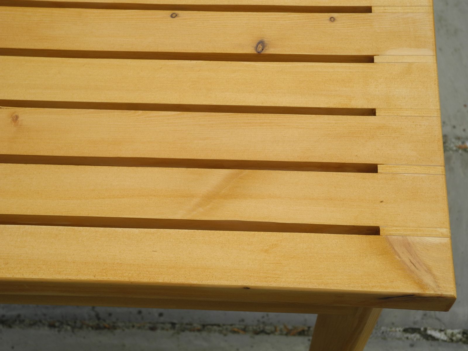 Contemporary Garden End Table photo Garden Furniture
