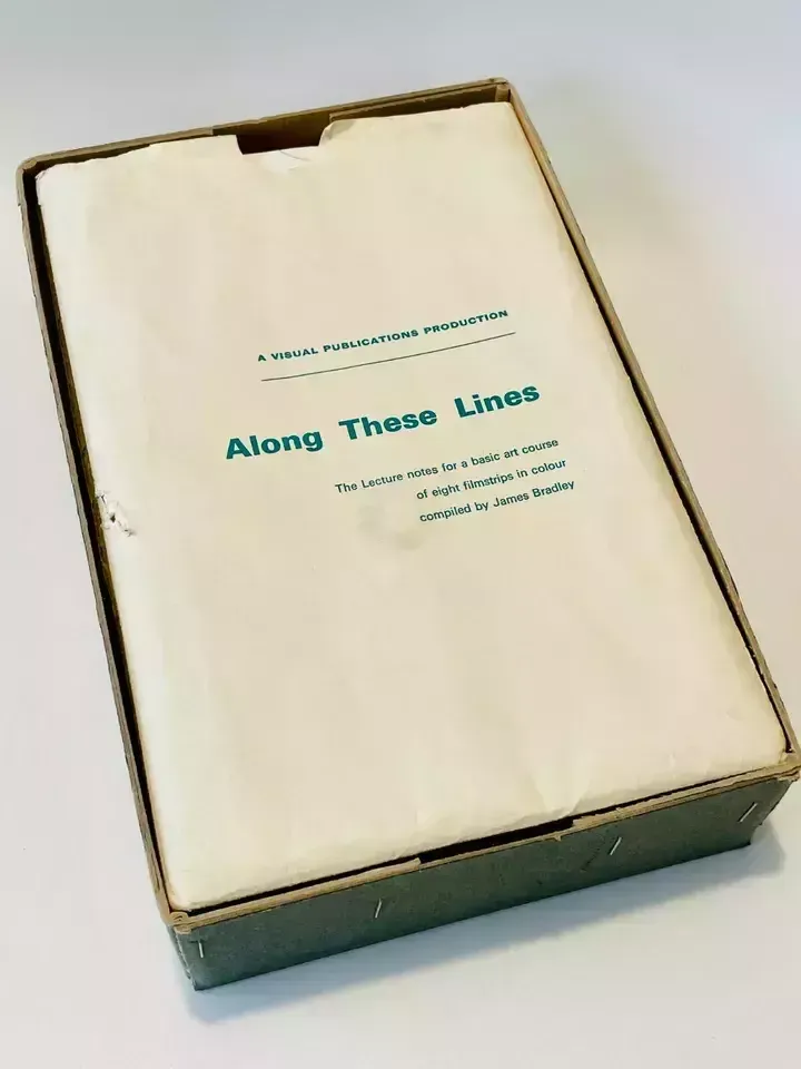 Along These Lines, Visual Publications Ltd James Bradley Filmstrips & Notes 1966 photo Home Decor