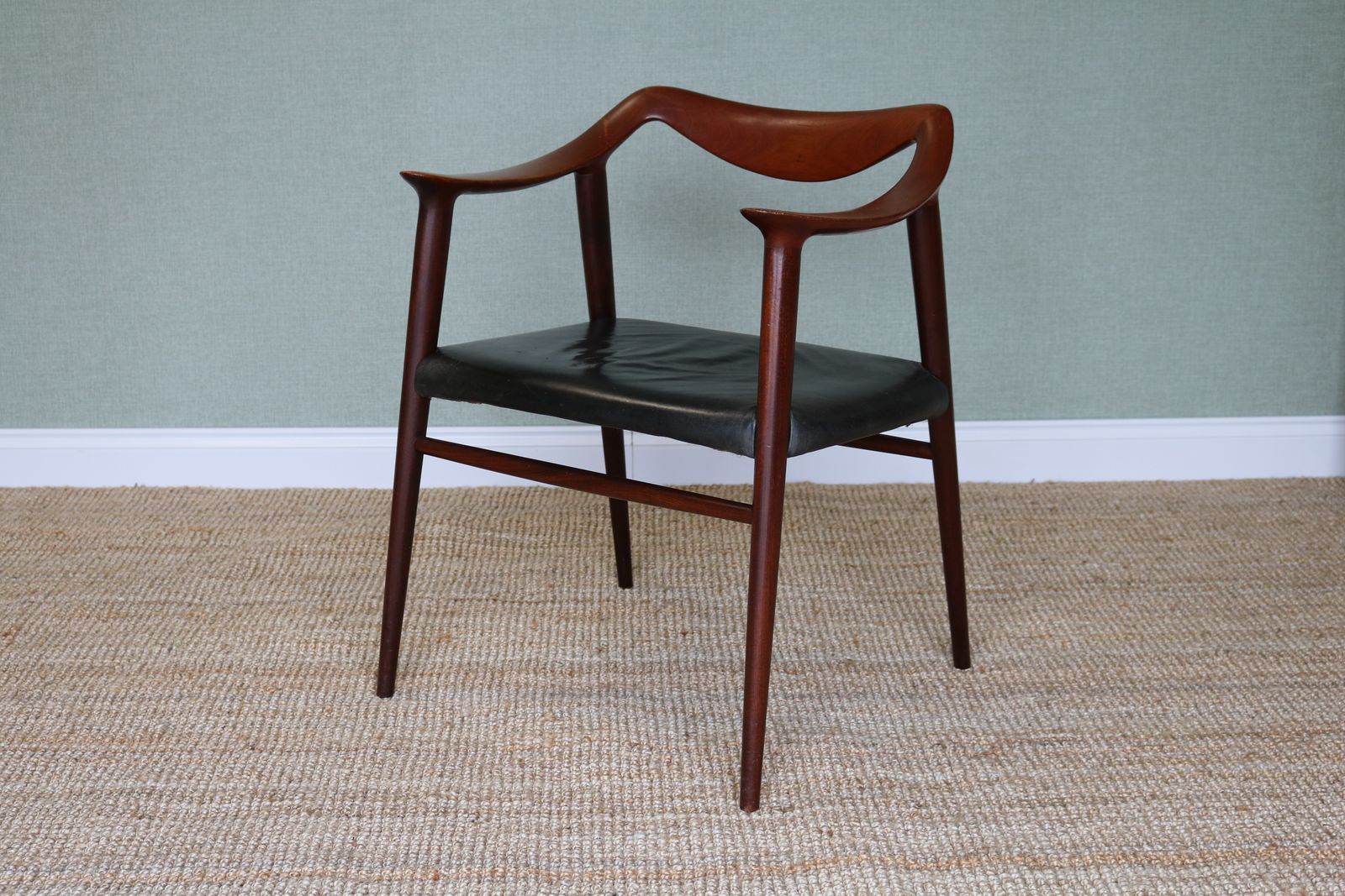 1950s Teak Armchair By Rolf Rastad & Adolf Relling photo Furniture