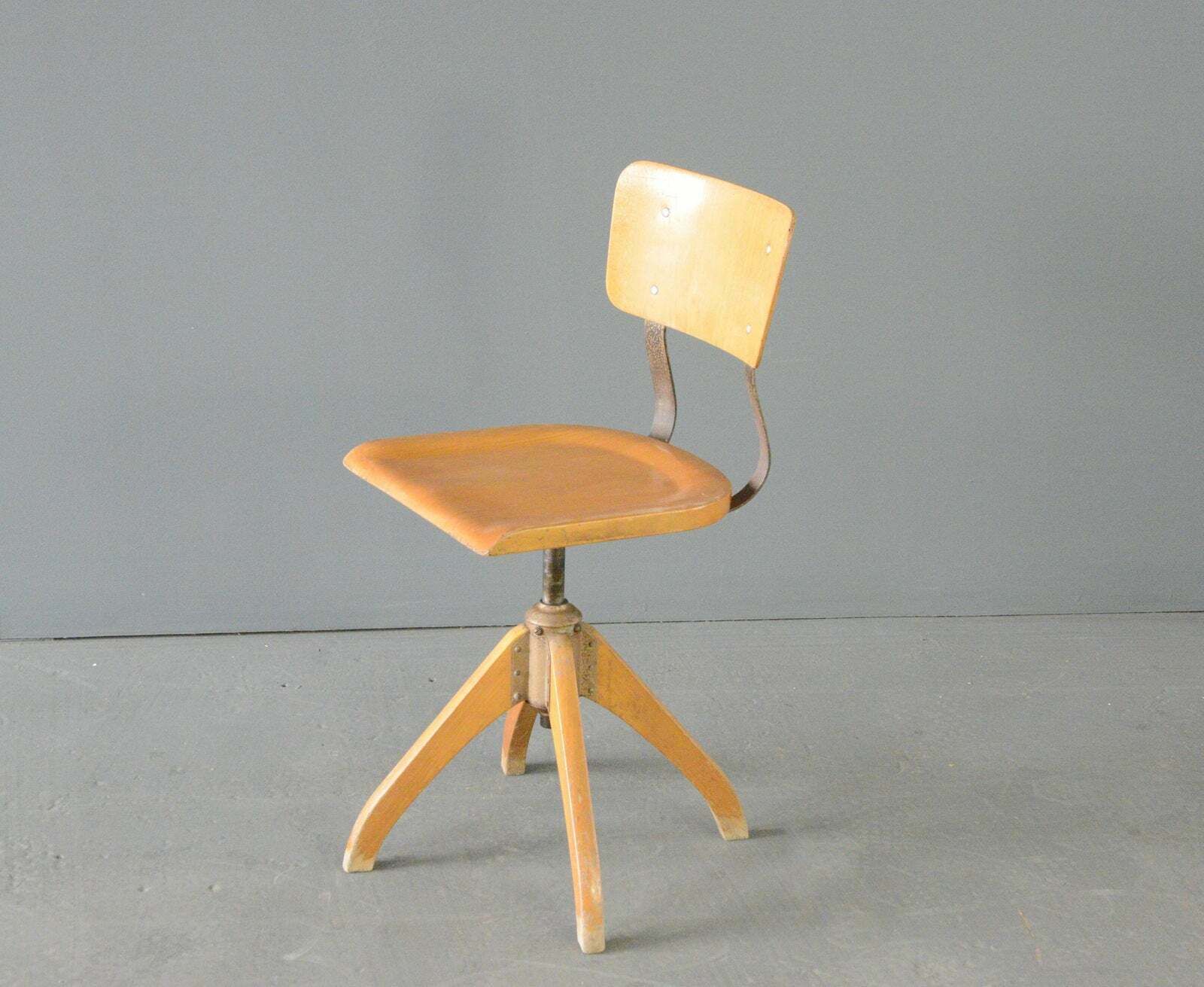 Ama Elastik Factory Chair Circa 1930s photo furniture