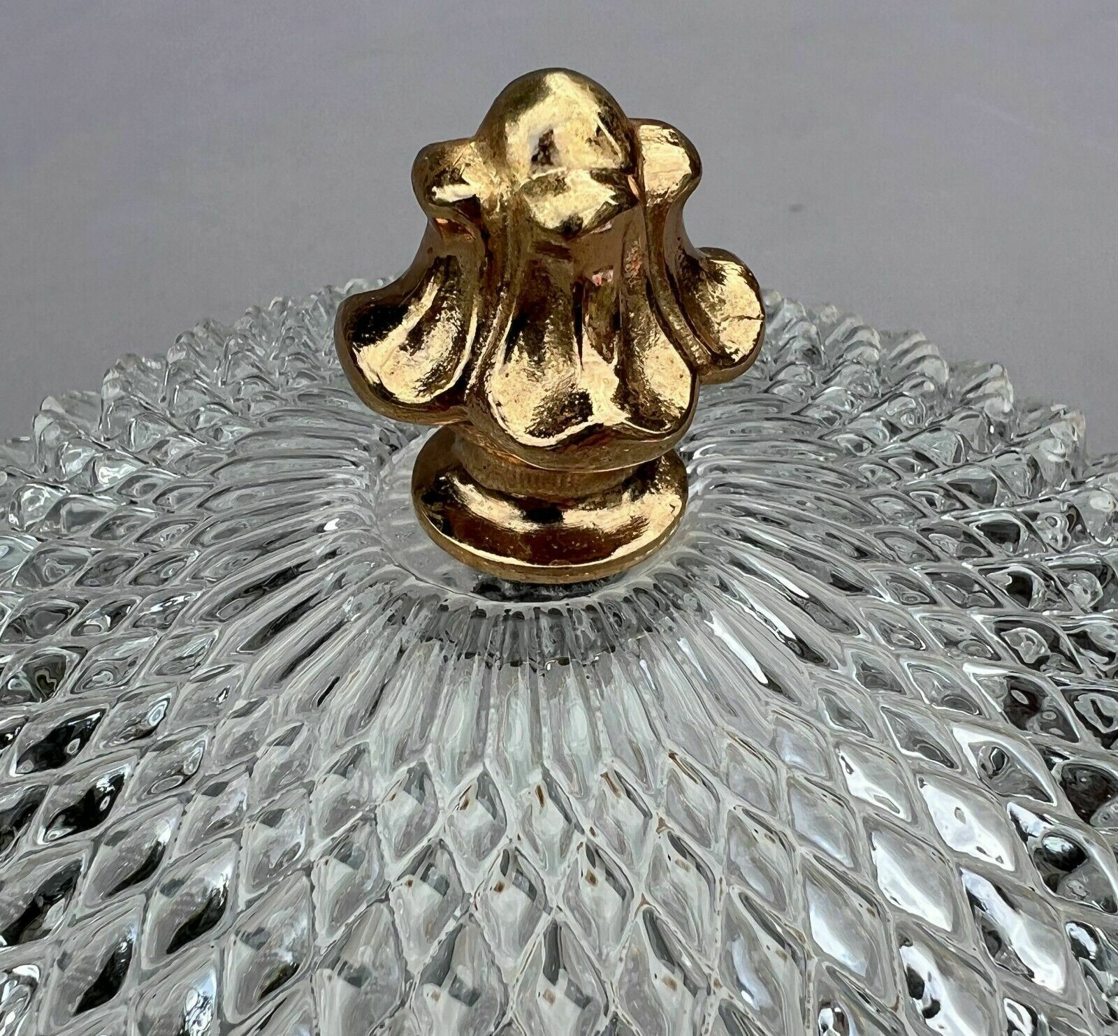 Stunning Ceiling Lamp Made Of Brass And Pressed Crystal Pendant Chandelier 6001 photo 199.0