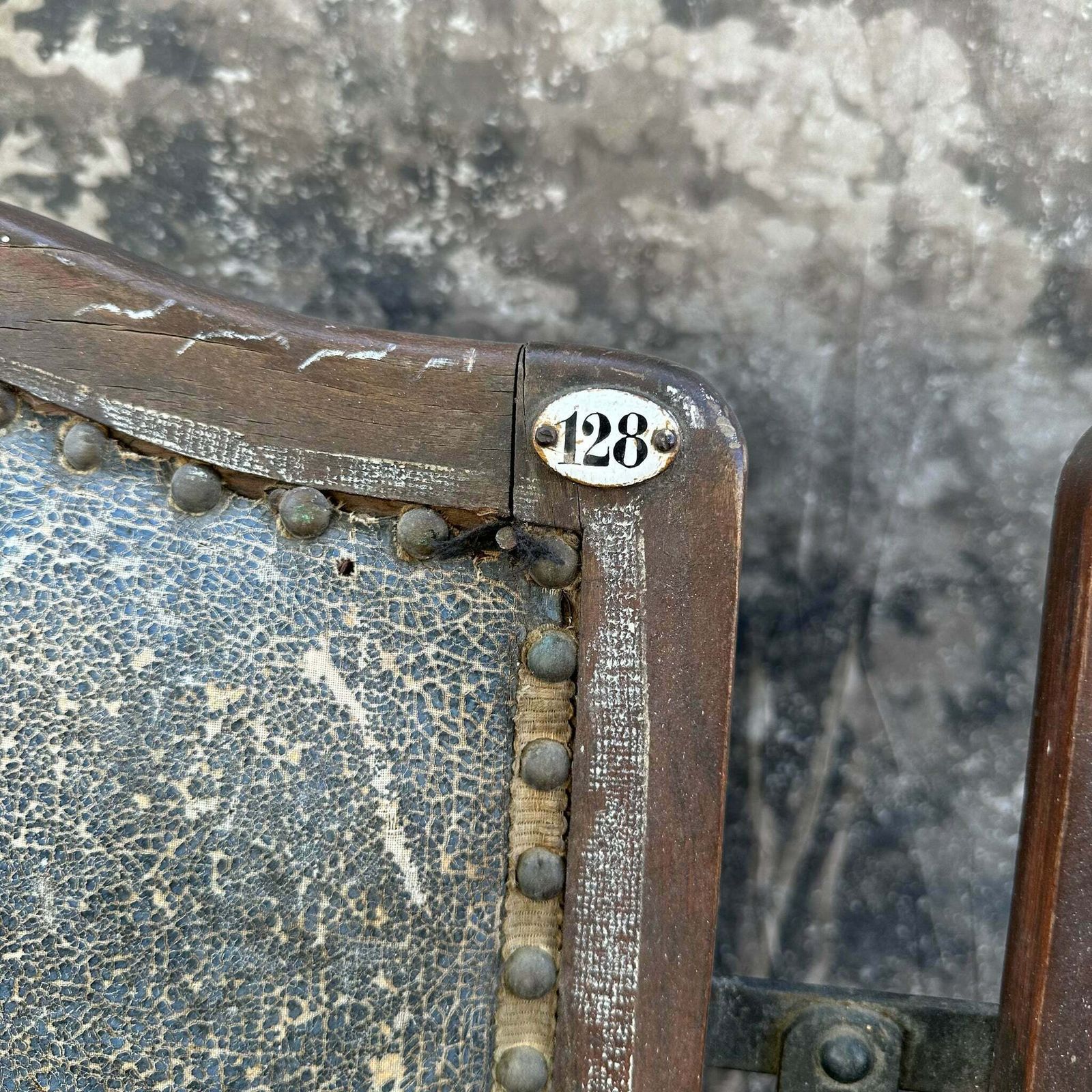 French Antique Cinema Folding Seats Set Of 4 True Roughluxe photo buy