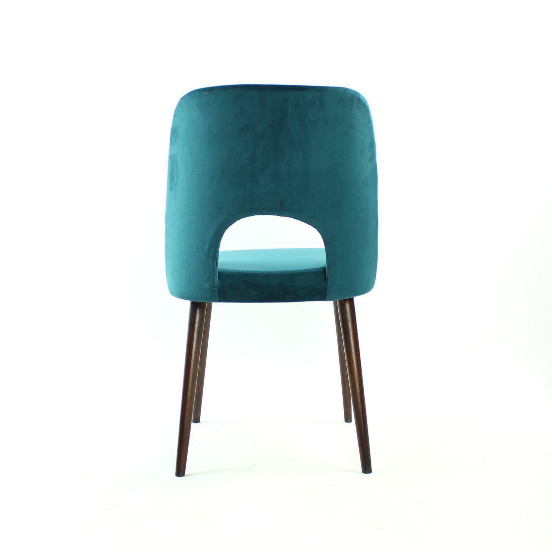 Dining Chairs By Oswald Haerdtl In Velvet For Ton, Czechoslovakia 1950s, Set Of 4 photo vinterior