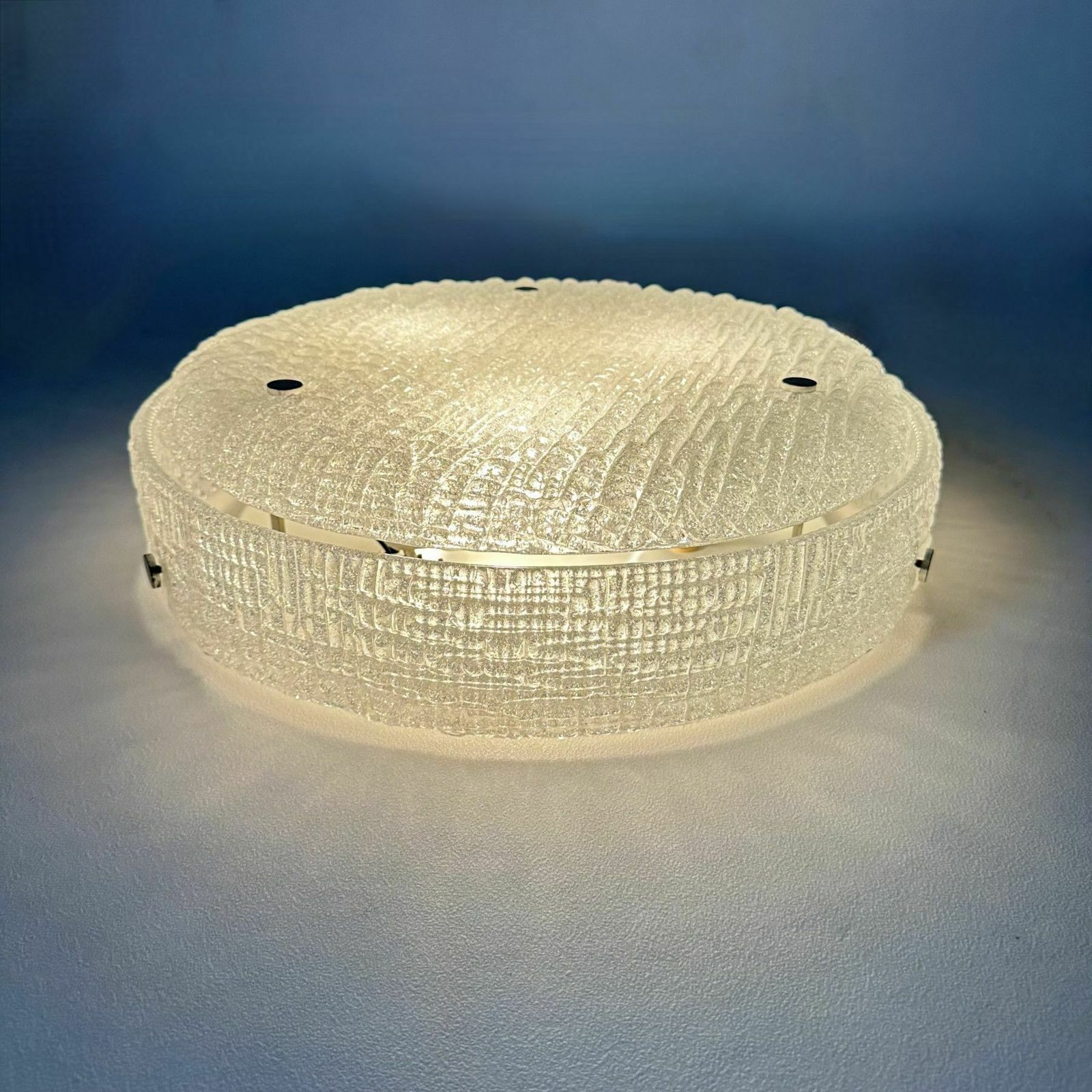 Murano Glazen Plafondlamp Van Kaiser, Duitsland, Jaren 1960 photo buy