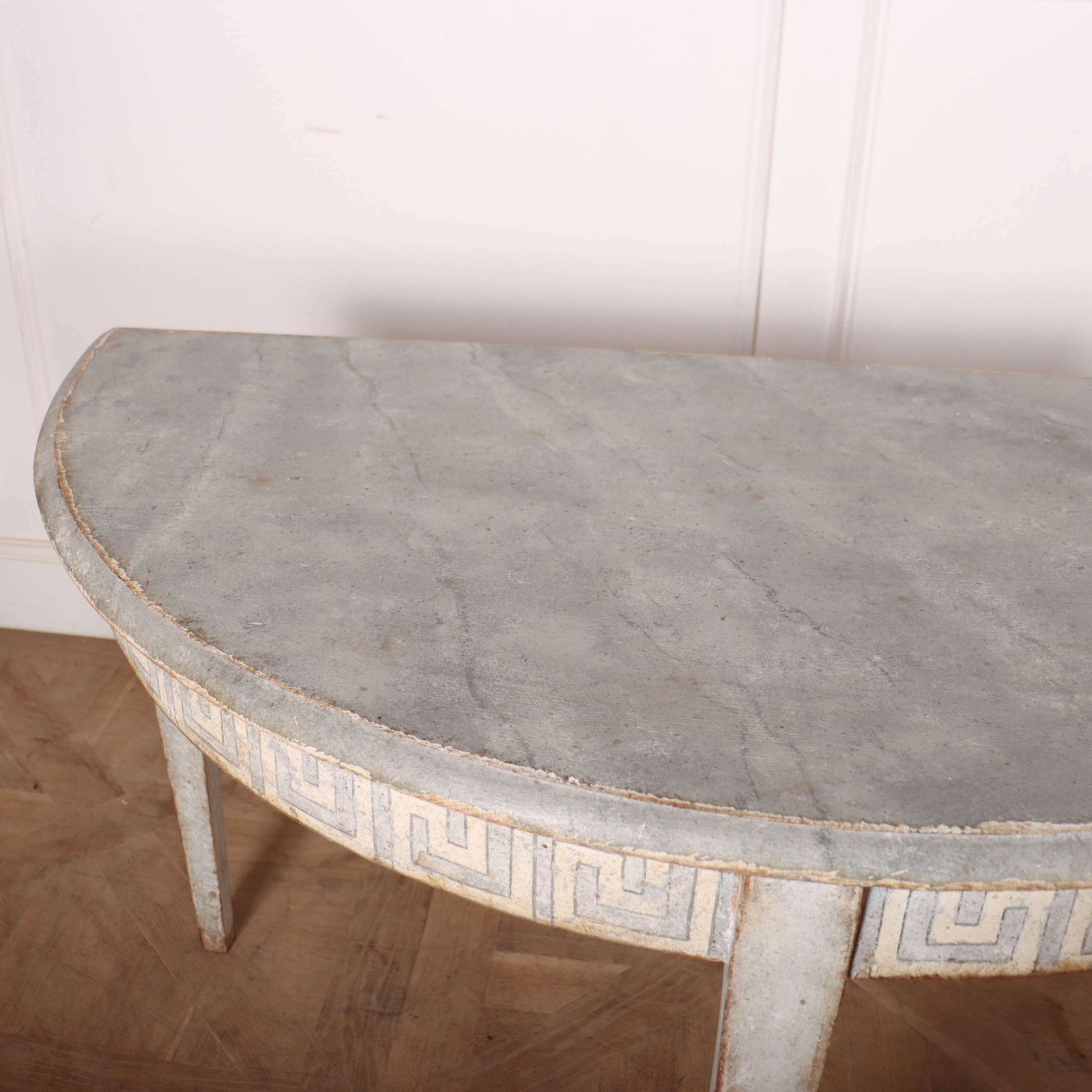 Pair Of Swedish Demi Lune Consoles photo buy