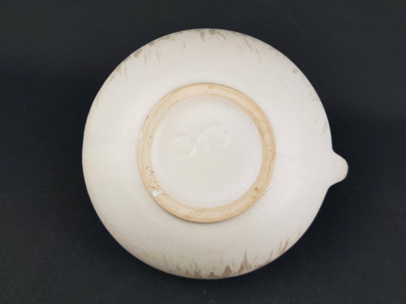 Vintage Ruscha Keramik Iconic Beige Pitcher Vase 313 West German Pottery 1960 1970s photo vinterior