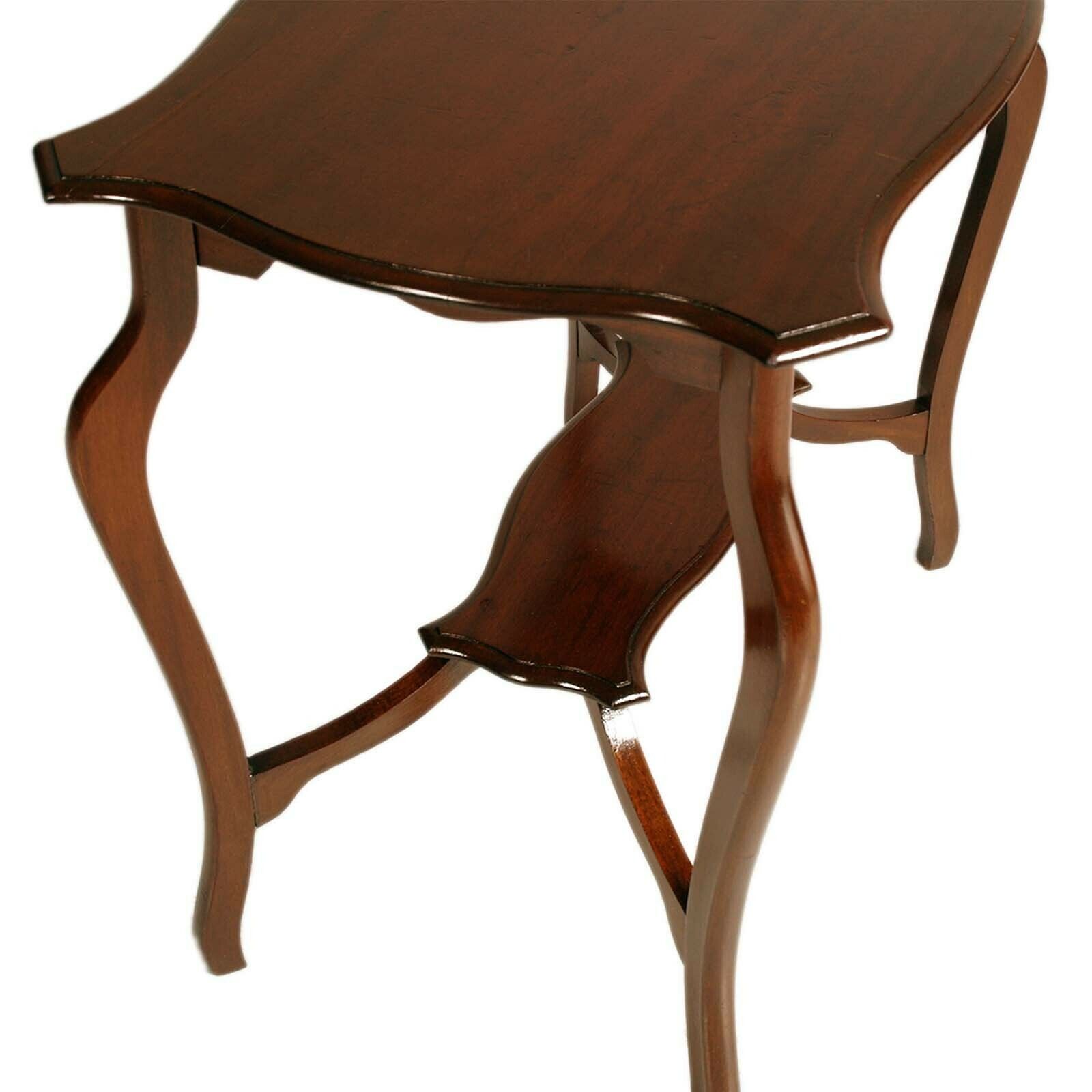 Early 20th Century Baroque Service Table By Testolini Freres Venice Wax Polished photo vinterior