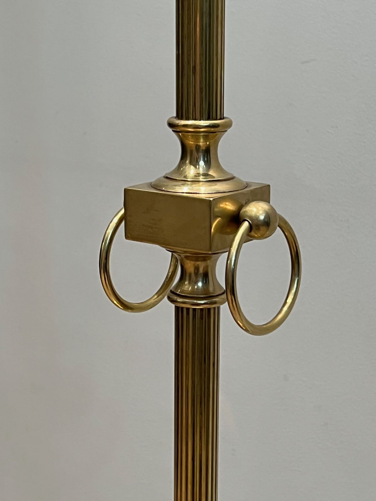 photo buy Neoclassical Style Brass Floor Lamp In The Style Of Maison Jansen