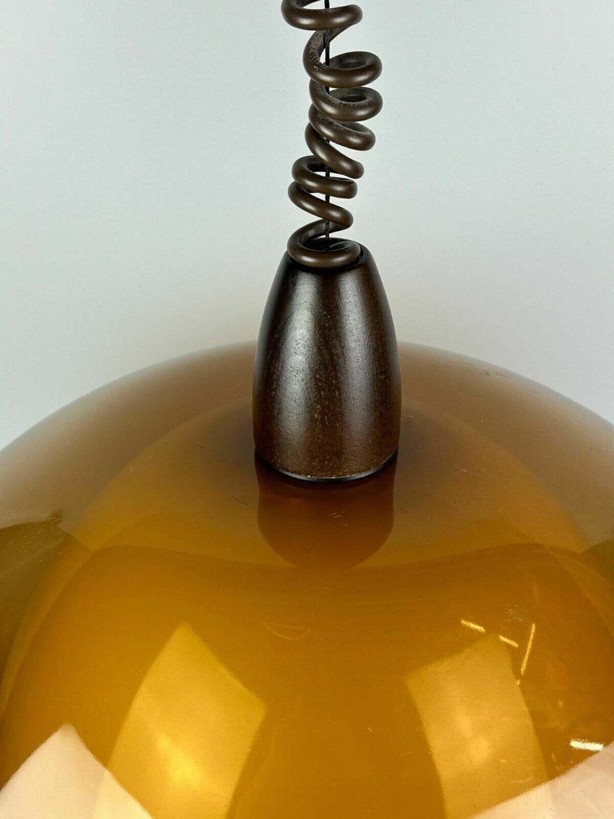 60s 70s Ceiling Lamp Hanging Lamp Acrylic Plastic Metal Space Age Design photo Lighting