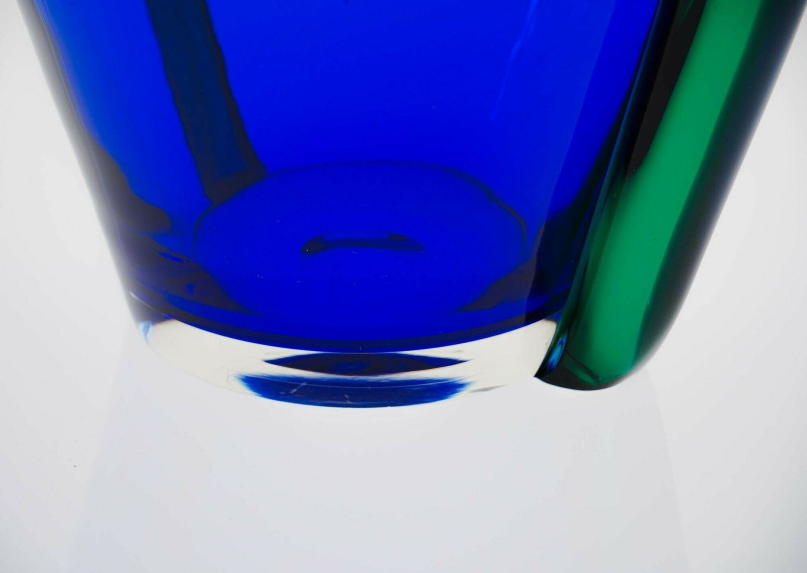 photo vintage Large Murano Vase From Lip Murano Design Marcello Furlan