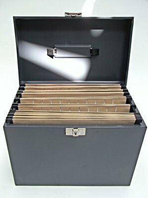 photo for sale Document Boxes In Coloured Metal Sheet, Set Of 3