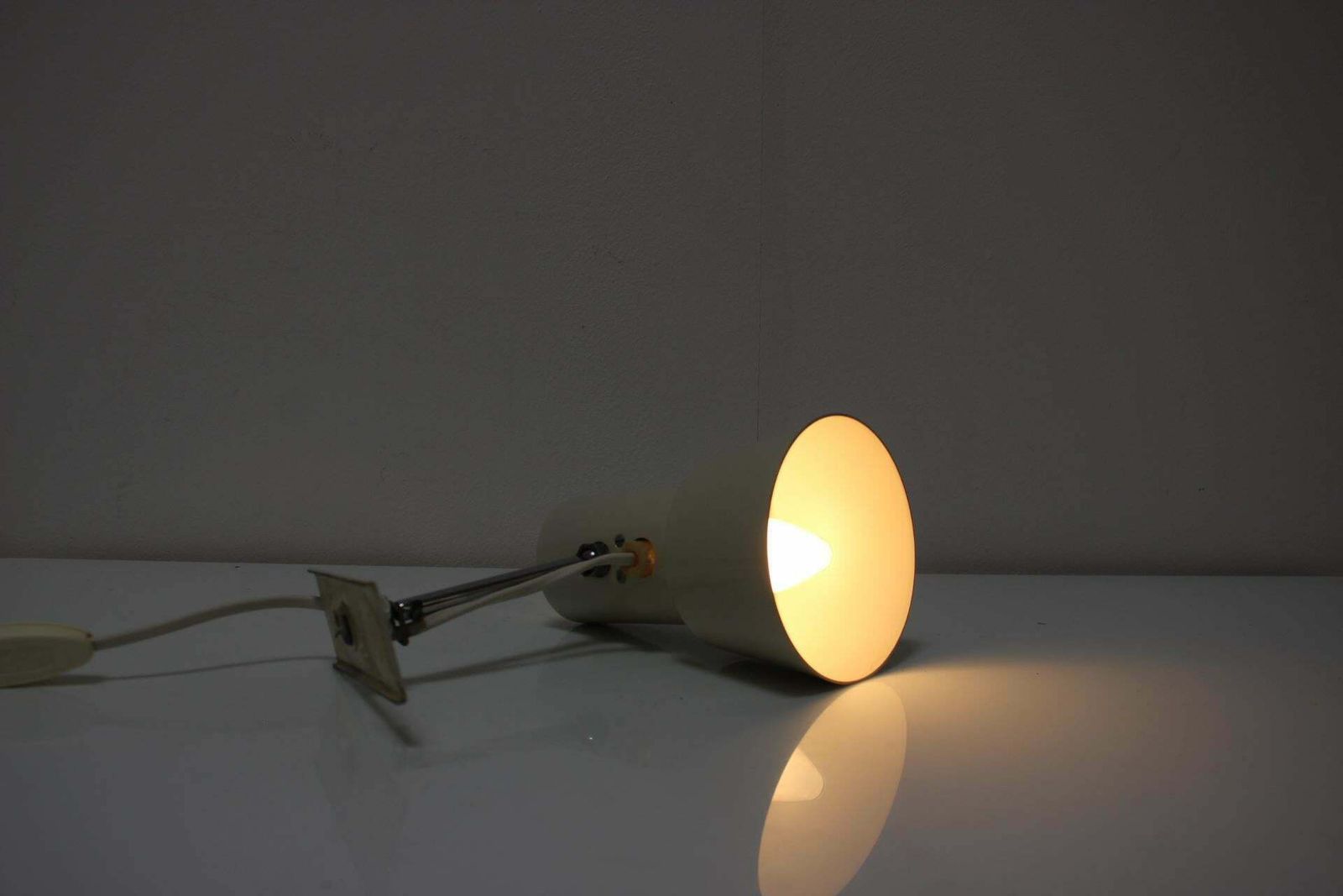 Rare Midcentury Wall Lamp Napako, Designed By Josef Hurka, 1960s, Czechoslovakia photo vintage