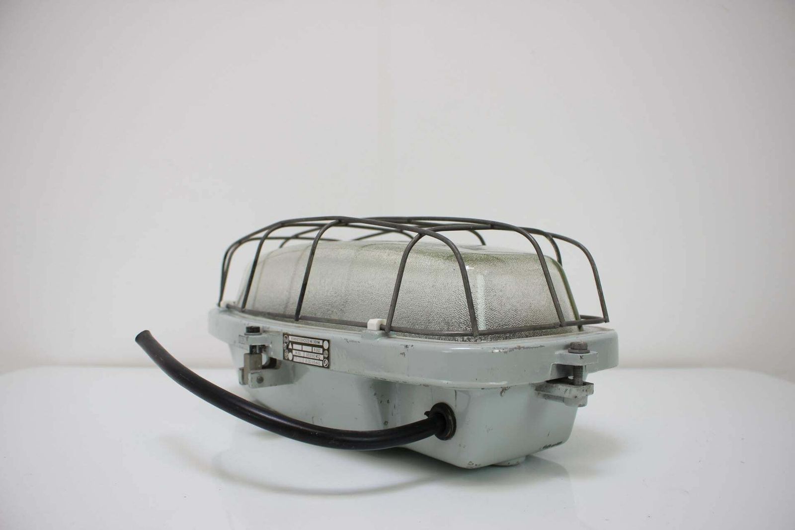 Vintage Industrial Ceiling Lamp Typ 511 32 01, Czechoslovakia, 1990's photo for sale
