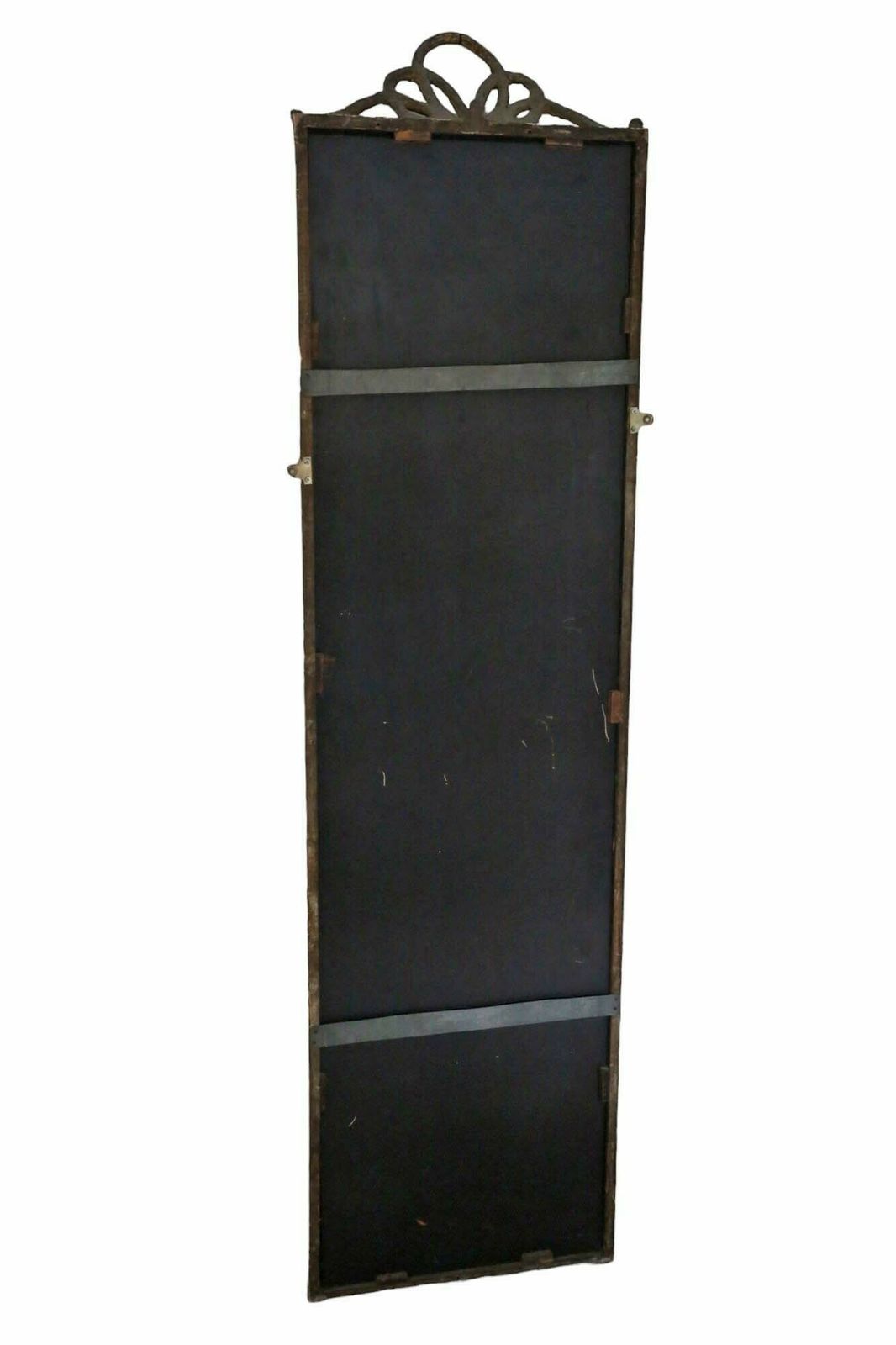 Antique C1900 Large Gilt Full Height Foor Wall Dressing Mirror – High Quality Ornate Design photo vinterior