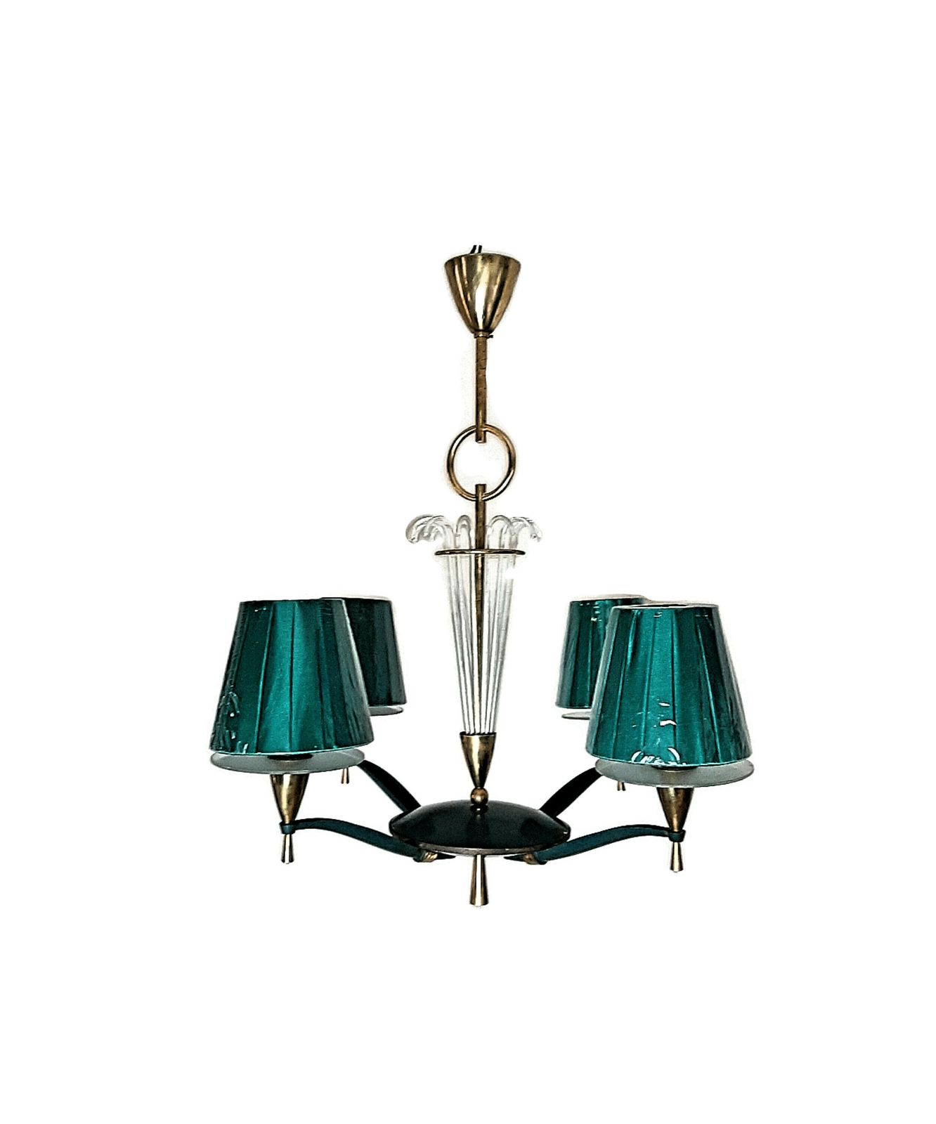 Art Deco Chandelier Pure French 1940s Design photo 650.0