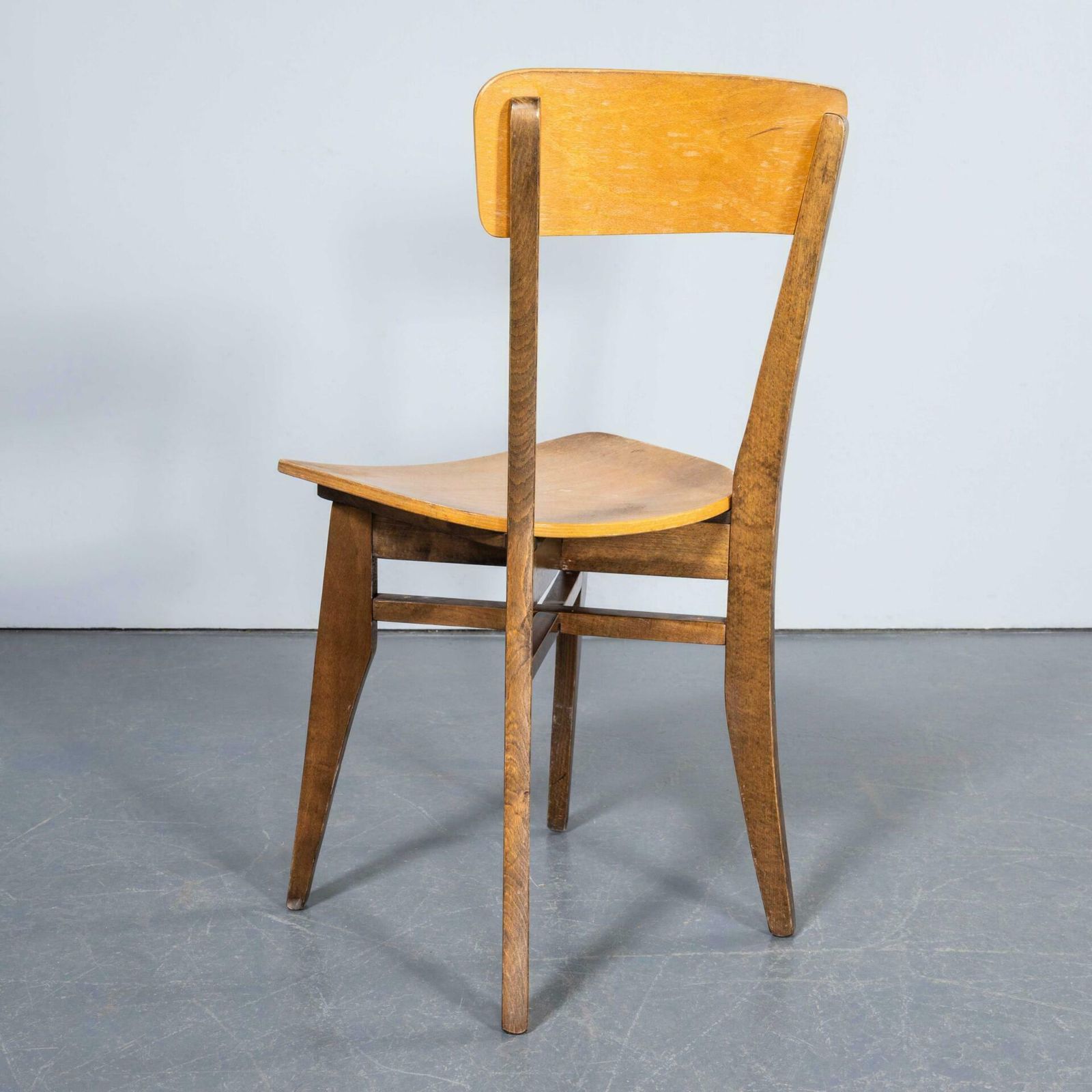photo furniture 1950’s Original French Two Tone Chapel Dining Chairs – Large Quantity Available