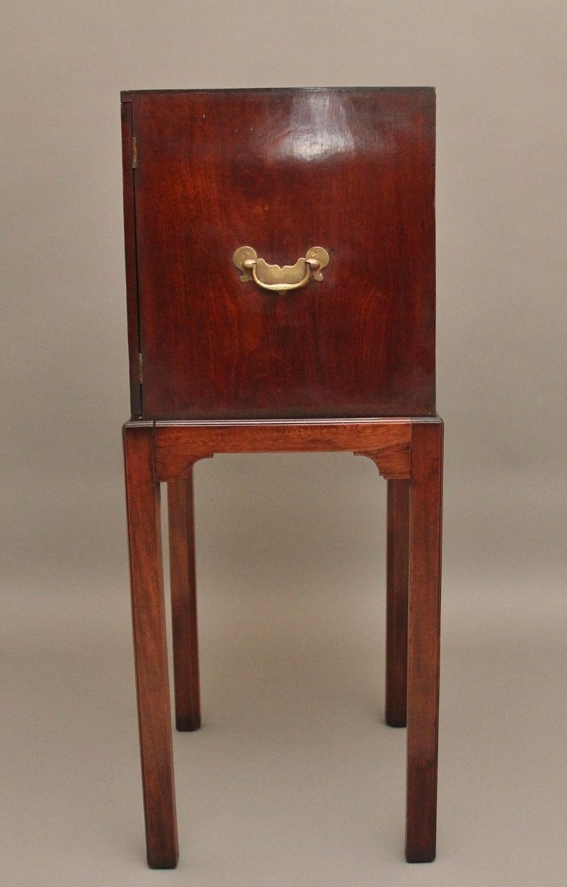 photo for sale Early 19th Century Mahogany Cabinet On Stand