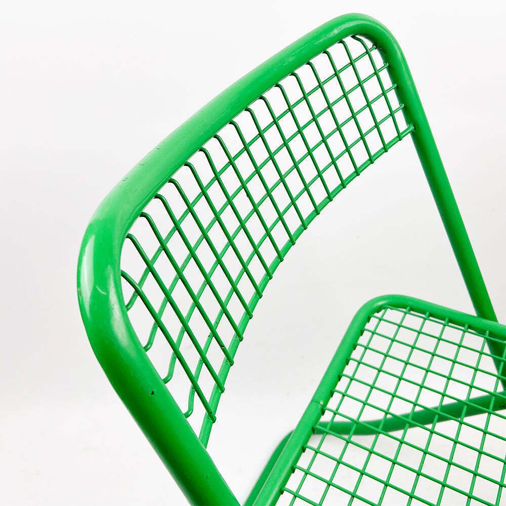 Metal Pegable Chair Model 085 Made By Federico Giner, 1970s. photo Furniture