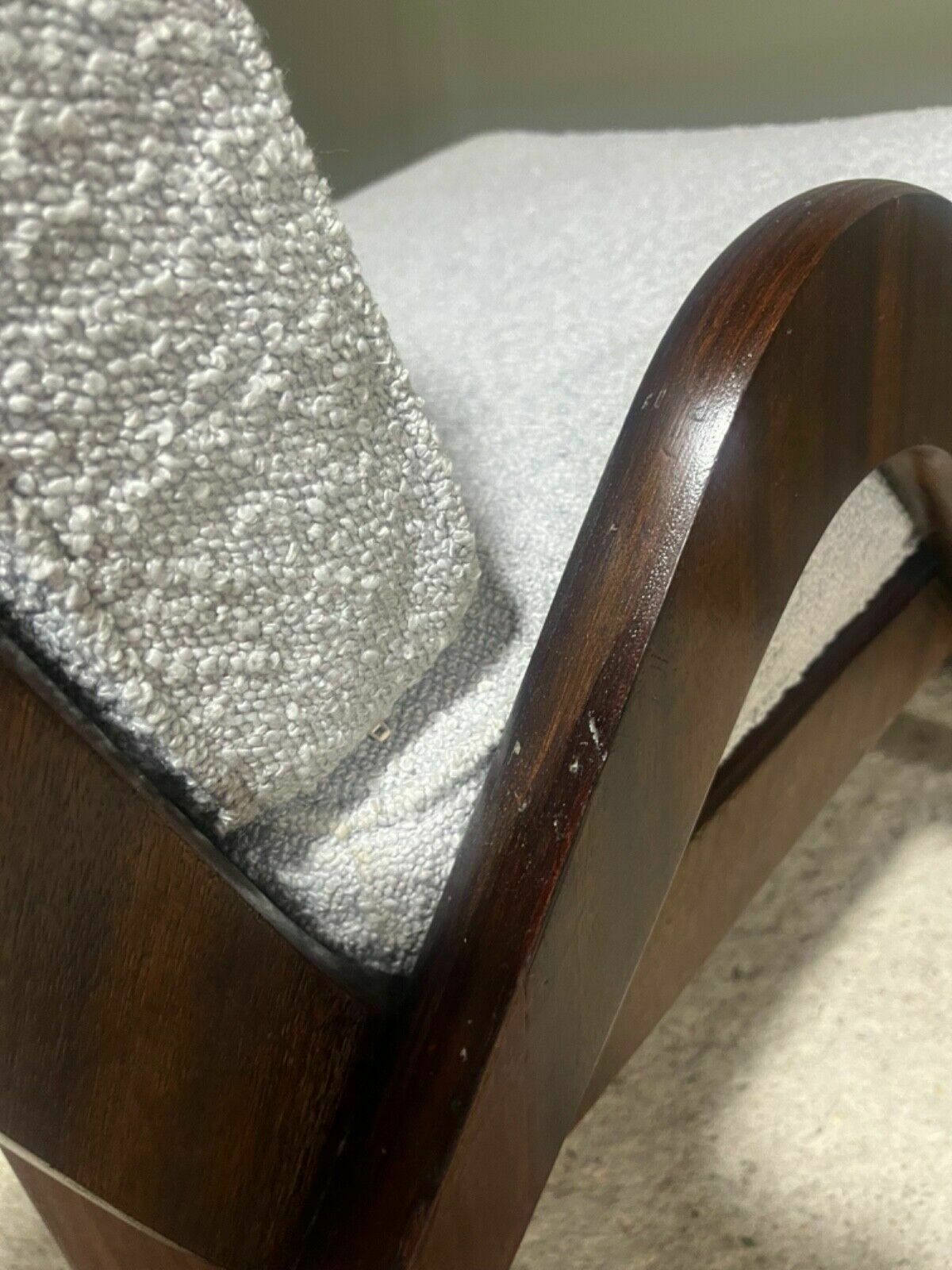 photo vinterior Boomerang Chair By Neil Morris 1960’s Lounge Chair Rare & Superb