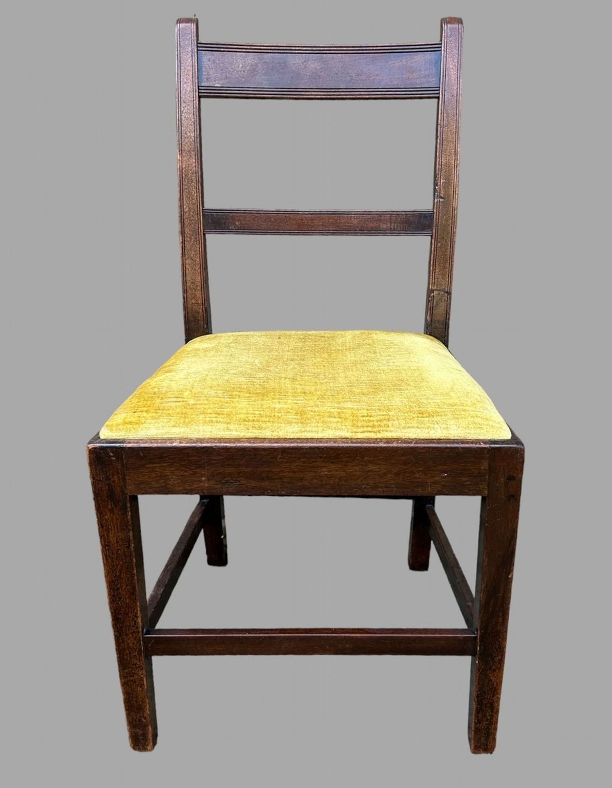 A Set Of Six Early 19thc Mahogany Dining Chairs photo Furniture