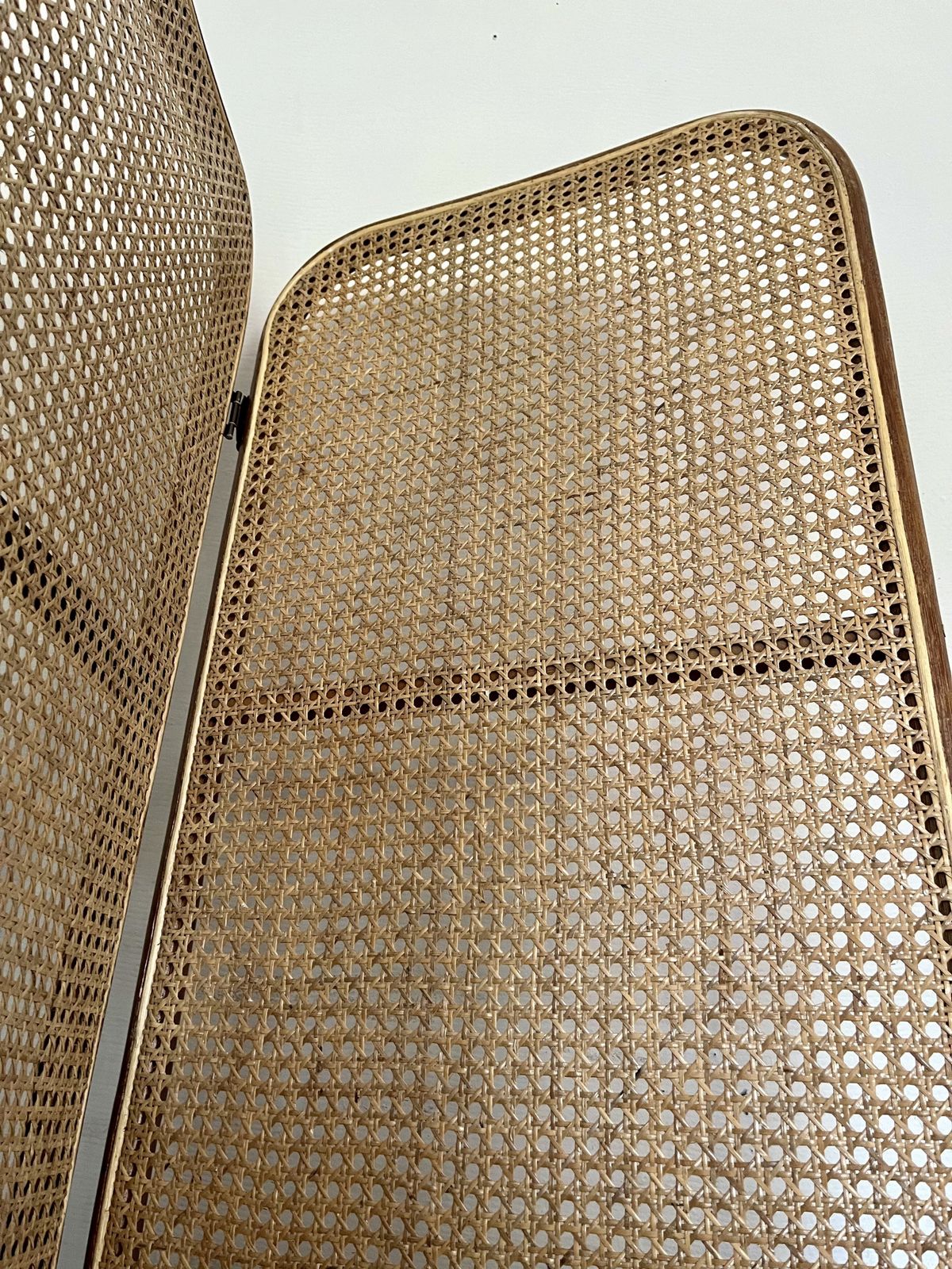 Vintage Rattan Room Divider photo furniture