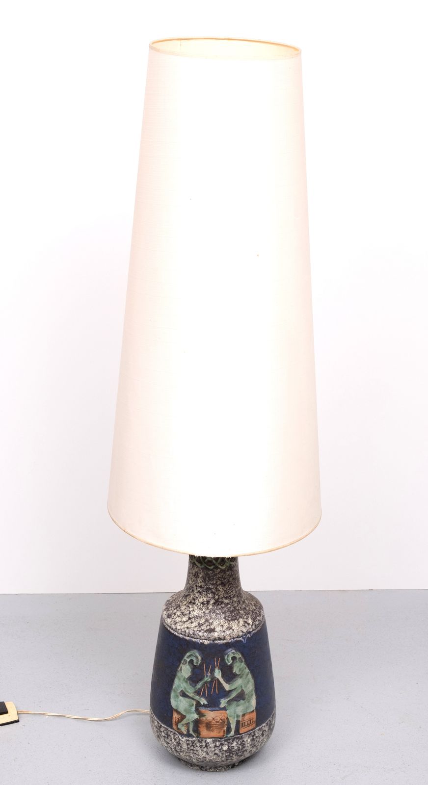 Walter Gerhards Ceramic Floor Lamp 1960s Germany photo 1145.0
