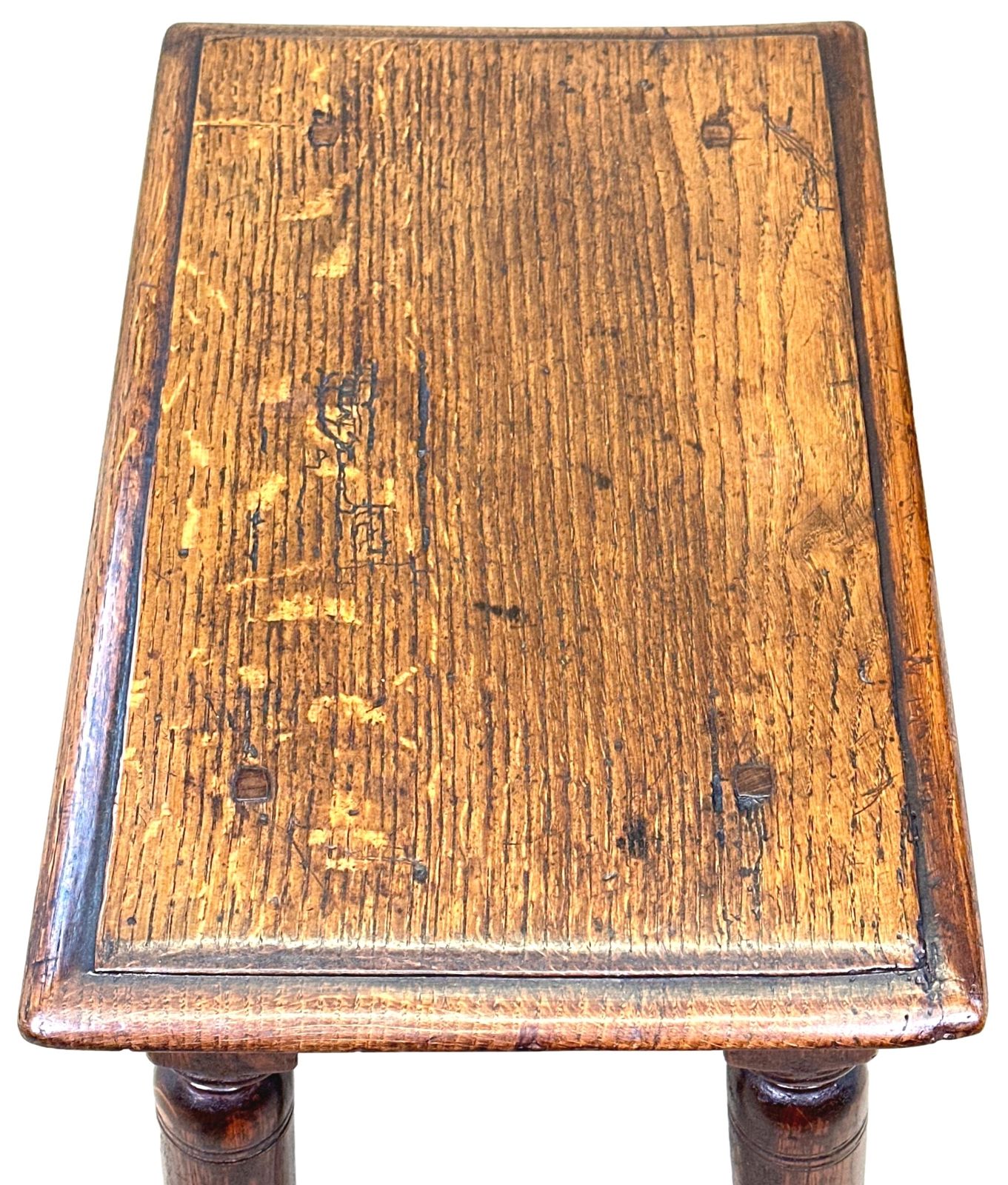 17th Century Rectangular Oak Joint Stool (England, Circa 1660) photo buy
