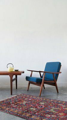 Scandinavian Ge270 Lounge Chair In Teak By Hans Wegner For Getama, 1960s photo 3648.0