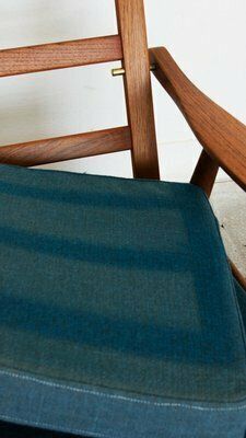 Furniture Scandinavian Ge270 Lounge Chair In Teak By Hans Wegner For Getama, 1960s photo