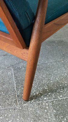 3648.0 Scandinavian Ge270 Lounge Chair In Teak By Hans Wegner For Getama, 1960s photo