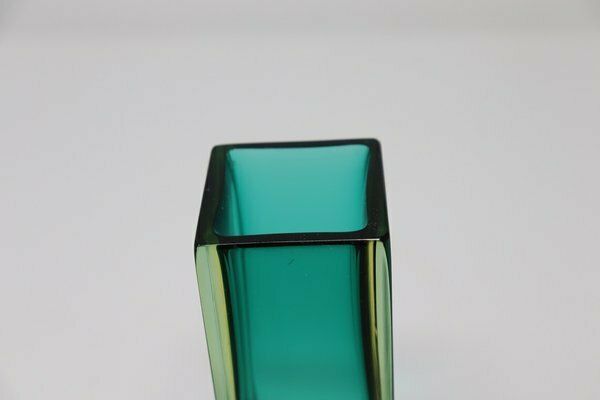 Art Glass Small Vase Attributed To Flavio Poli For Seguso, 1970s photo 934.0