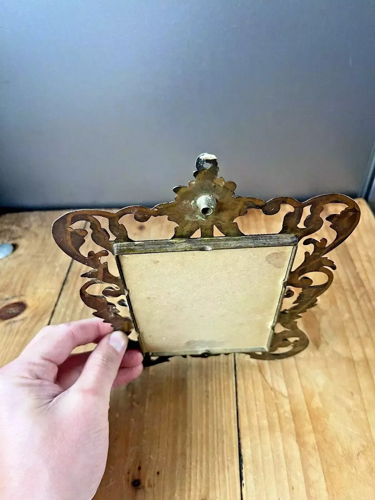 Antique Gilded Ornate Rococo Wall Photo Picture Frame Italian Baroque Beatrice photo Home Decor