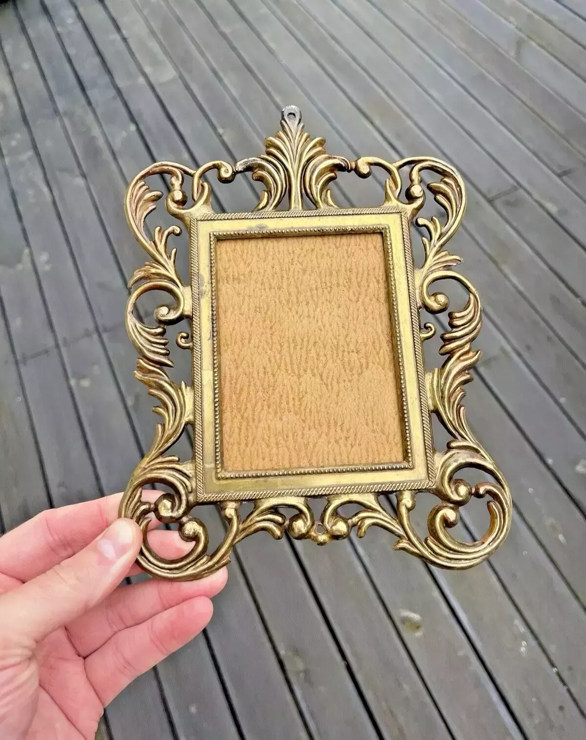 Antique Gilded Ornate Rococo Wall Photo Picture Frame Italian Baroque Beatrice photo 110.0