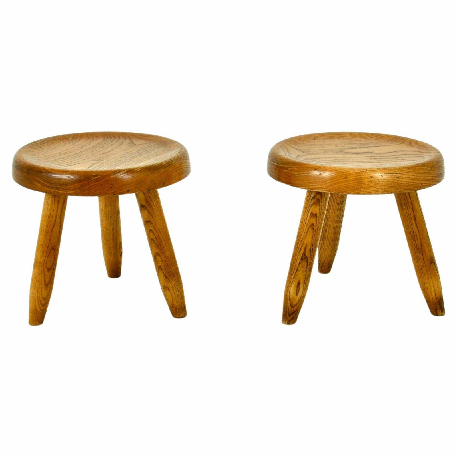 "Berger" Stools By Charlotte Perriand, 1950s, Set Of 2