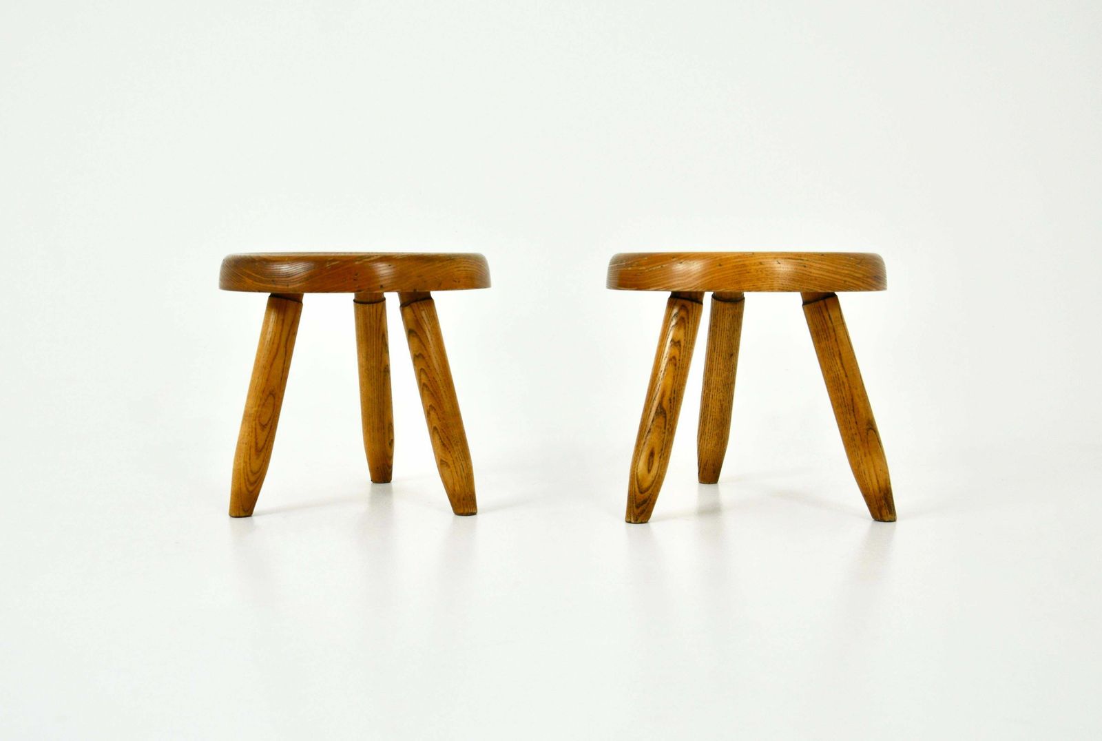 "Berger" Stools By Charlotte Perriand, 1950s, Set Of 2 photo for sale