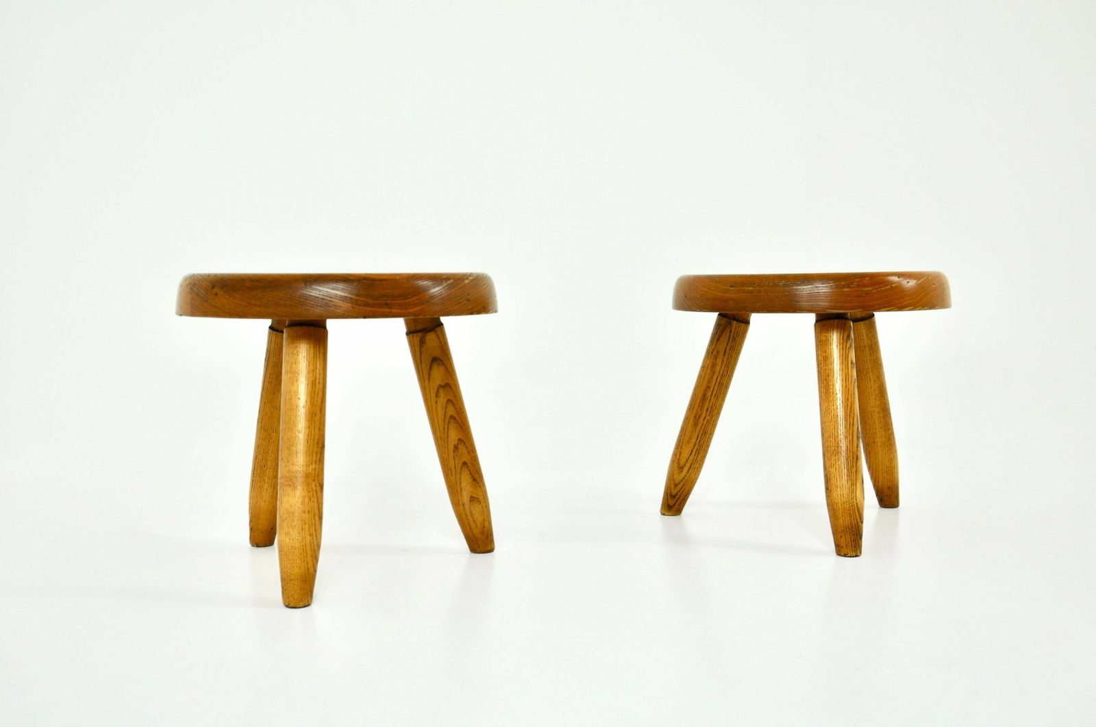 "Berger" Stools By Charlotte Perriand, 1950s, Set Of 2 photo 8465.0