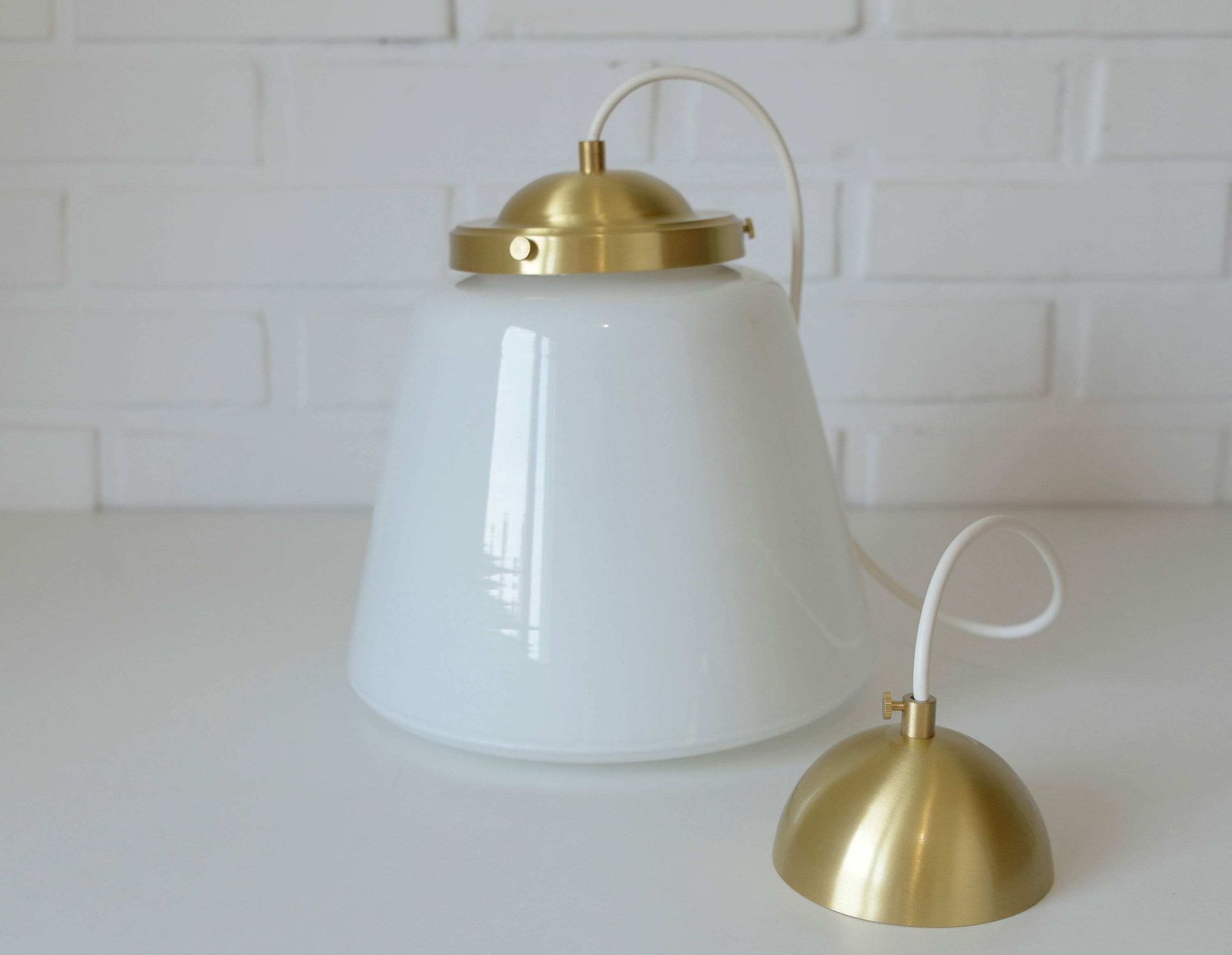 Vintage Pendant Light / Redesign Hanging Lamp / Yugoslavia 1930's / Bauhaus Era / Industrial Lighting / Antique Ceiling Lamp / Art Deco photo buy