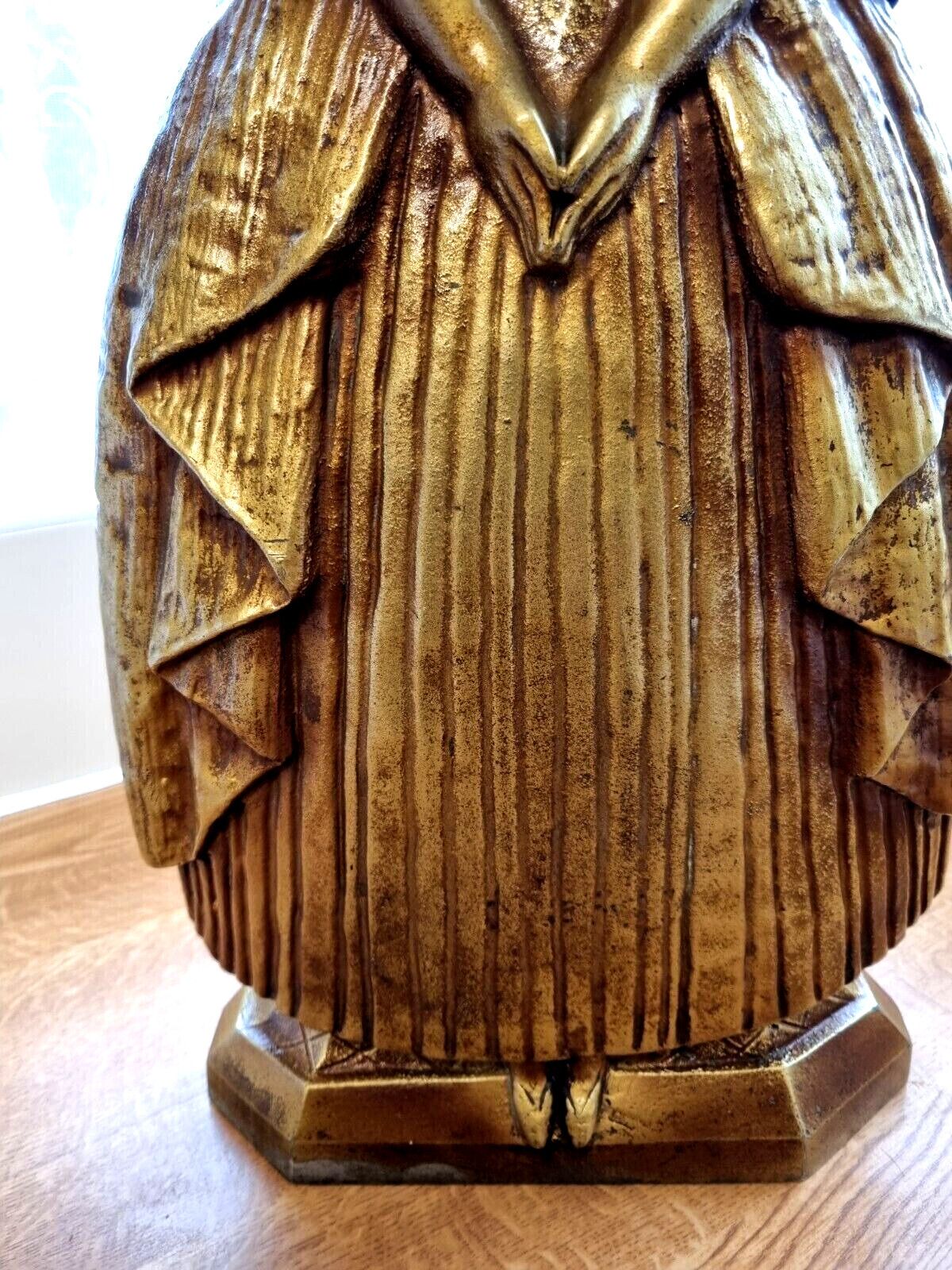 Antique Large Arts & Crafts Stunning Detail Fireside Companion Woman By Birmingham Guild Of Handicrafts & Crafts photo 295.0