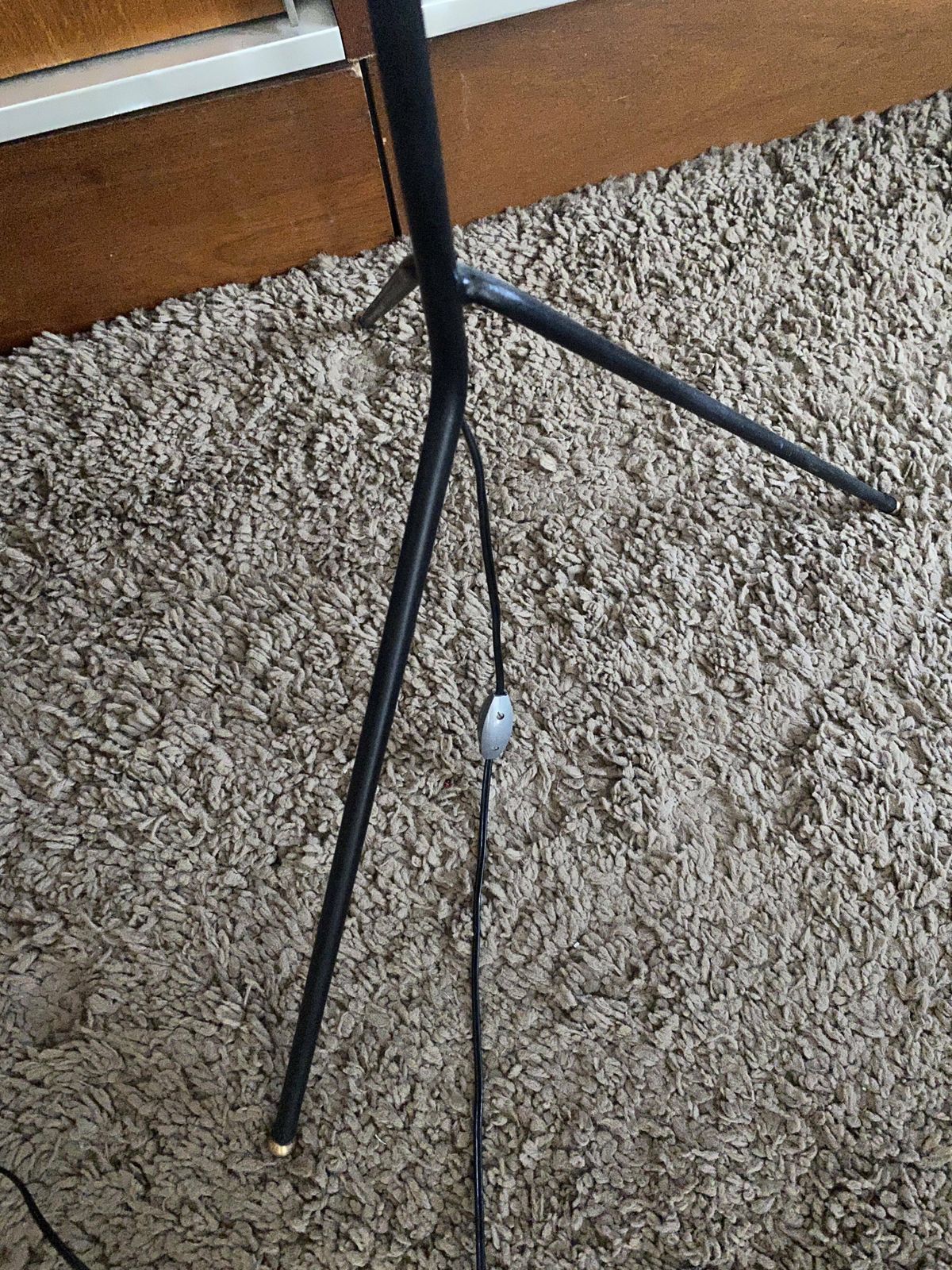 Diabolo Lamp In Black Metal, 1960diabolo Lamp In Black Metal, 1960 photo 420.0