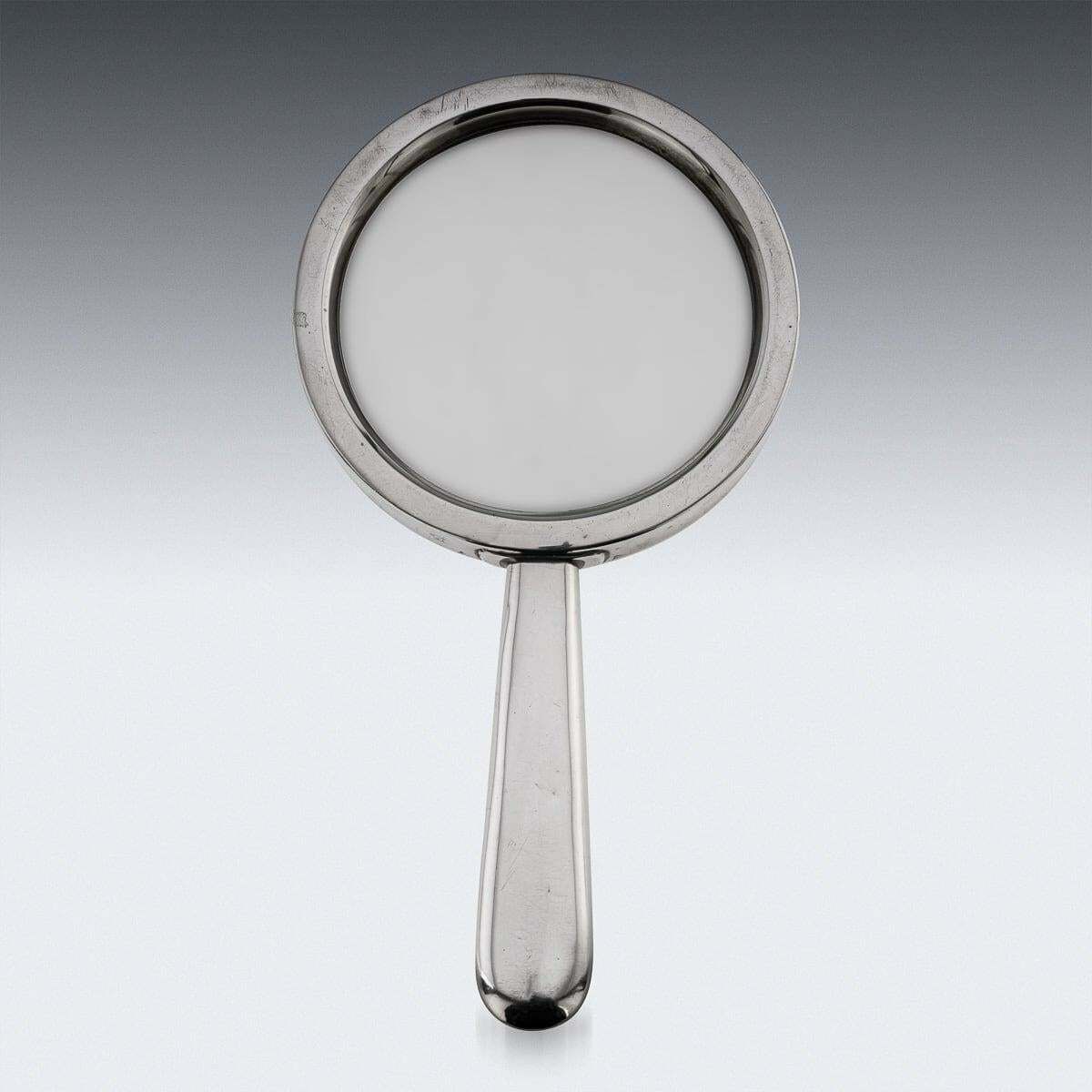 Antique 20th Century English Solid Silver Magnifying Glass, Chester C.1916 photo 895.0