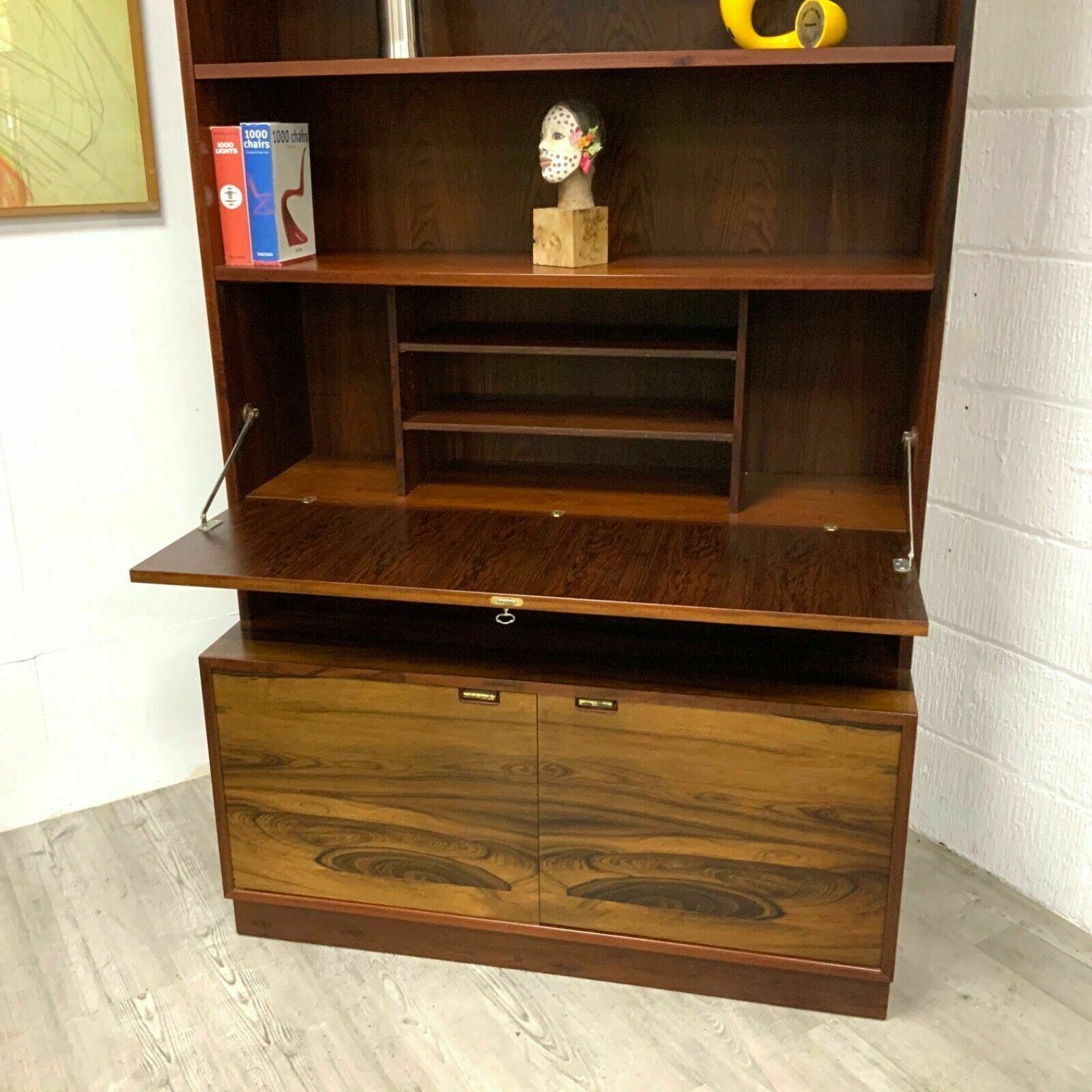 Danish Rosewood Display Cabinet 1970’s photo 795.0
