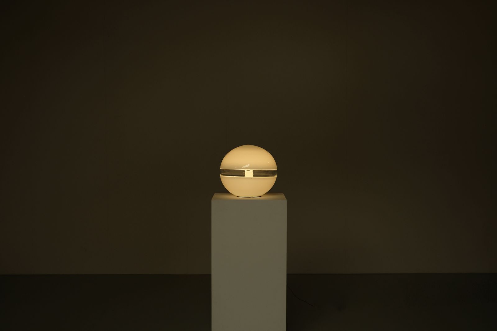 Lamp In Glass By Carlo Nason For Mazzega, Italy 1970s. photo Lighting