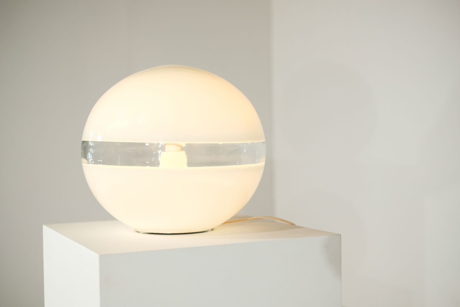 Lamp In Glass By Carlo Nason For Mazzega, Italy 1970s. photo 2750.0