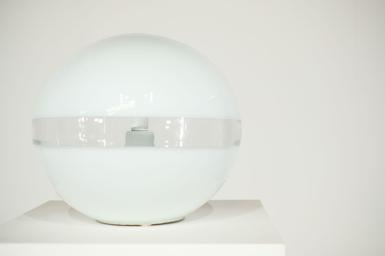 photo vinterior Lamp In Glass By Carlo Nason For Mazzega, Italy 1970s.
