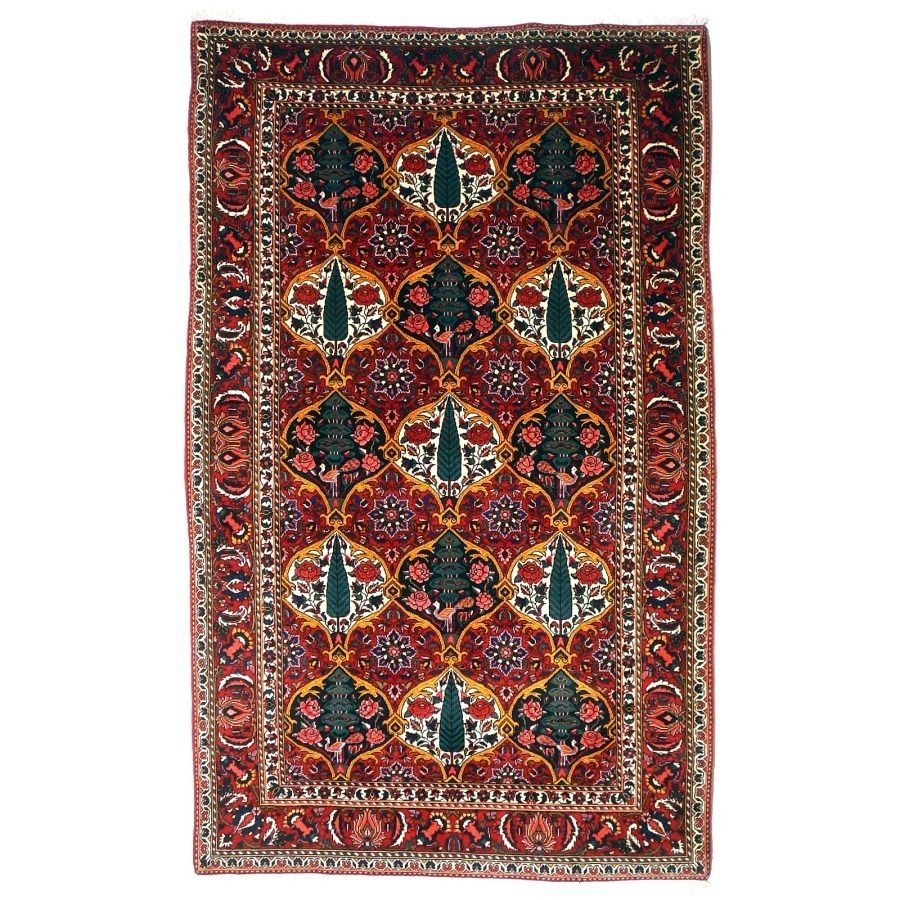 Bakhtiar Vintage Rug 8.5 X 5.2 Ft / 260 X 160 Cm