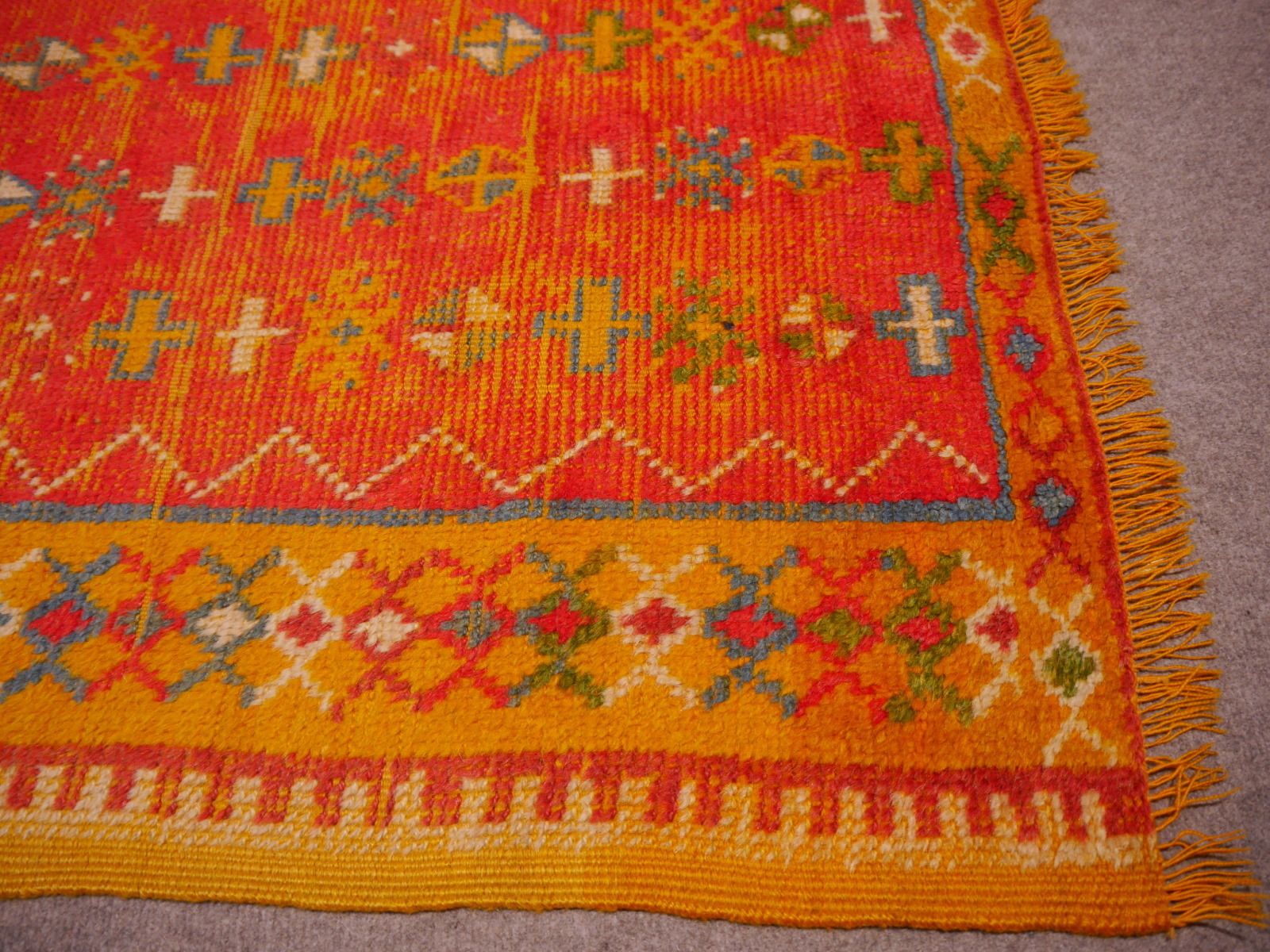 Taznakht Vintage Rug Morocco, 1970s photo furniture