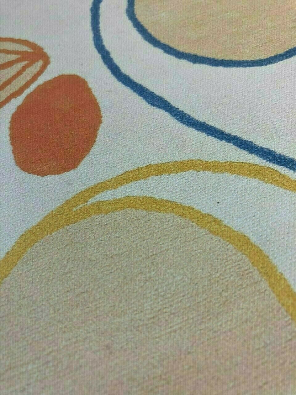 Hilma Af Klint Swedish Mid Century Abstract Canvas Paper Wall Art Print photo furniture